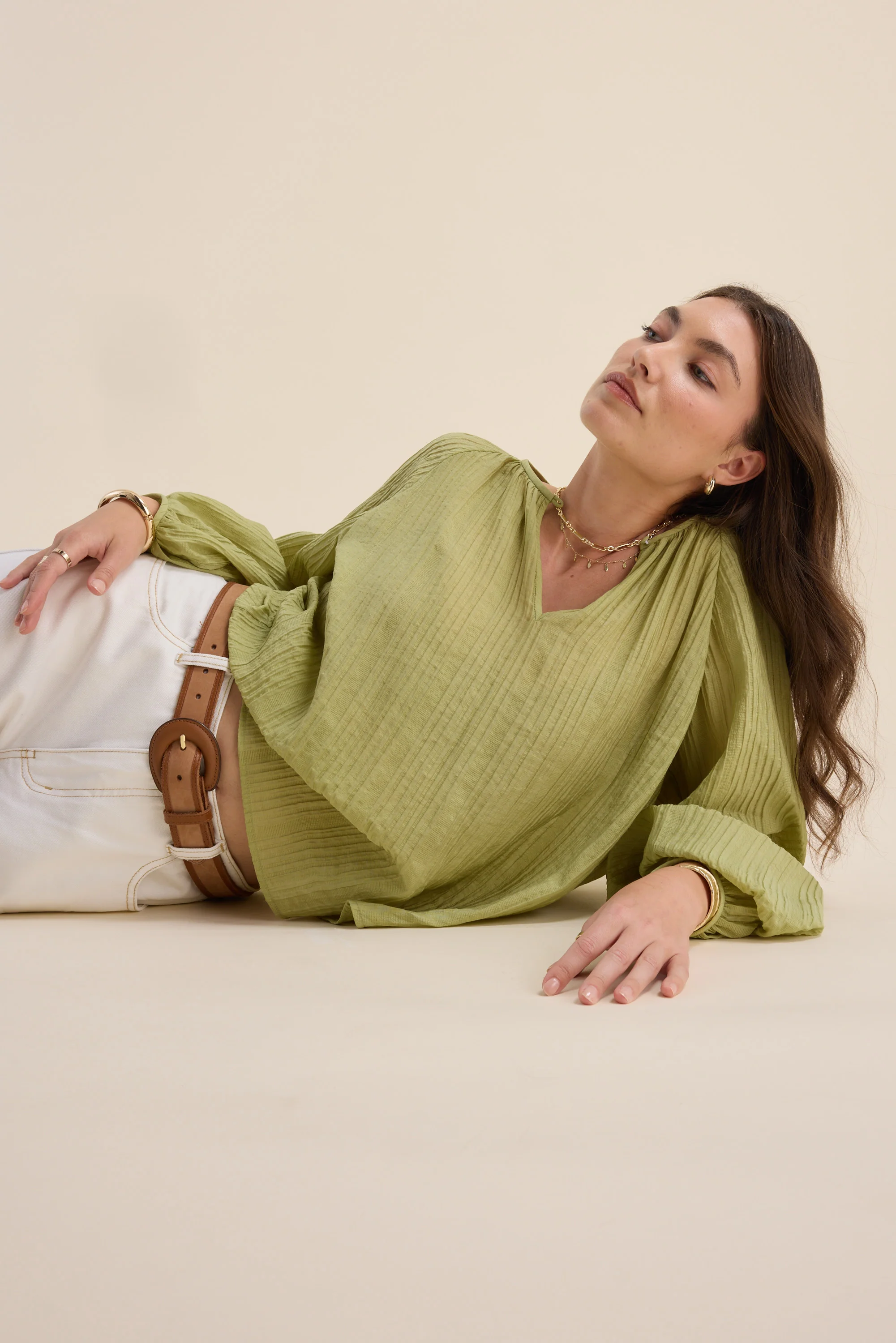 Kat Textured Blouse - Image 3