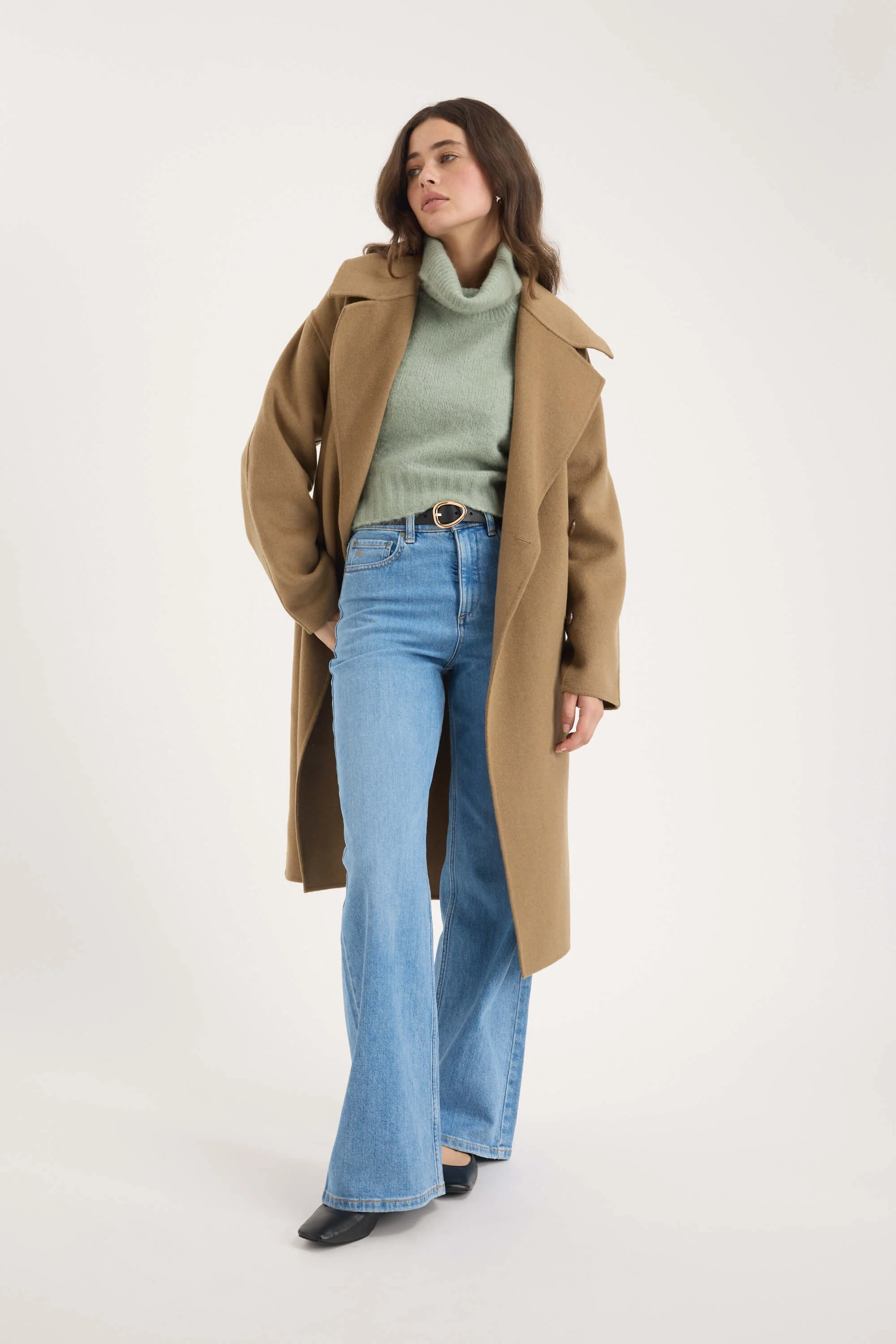 Kate Luxe Whisper Roll Neck Sweater - Image 4