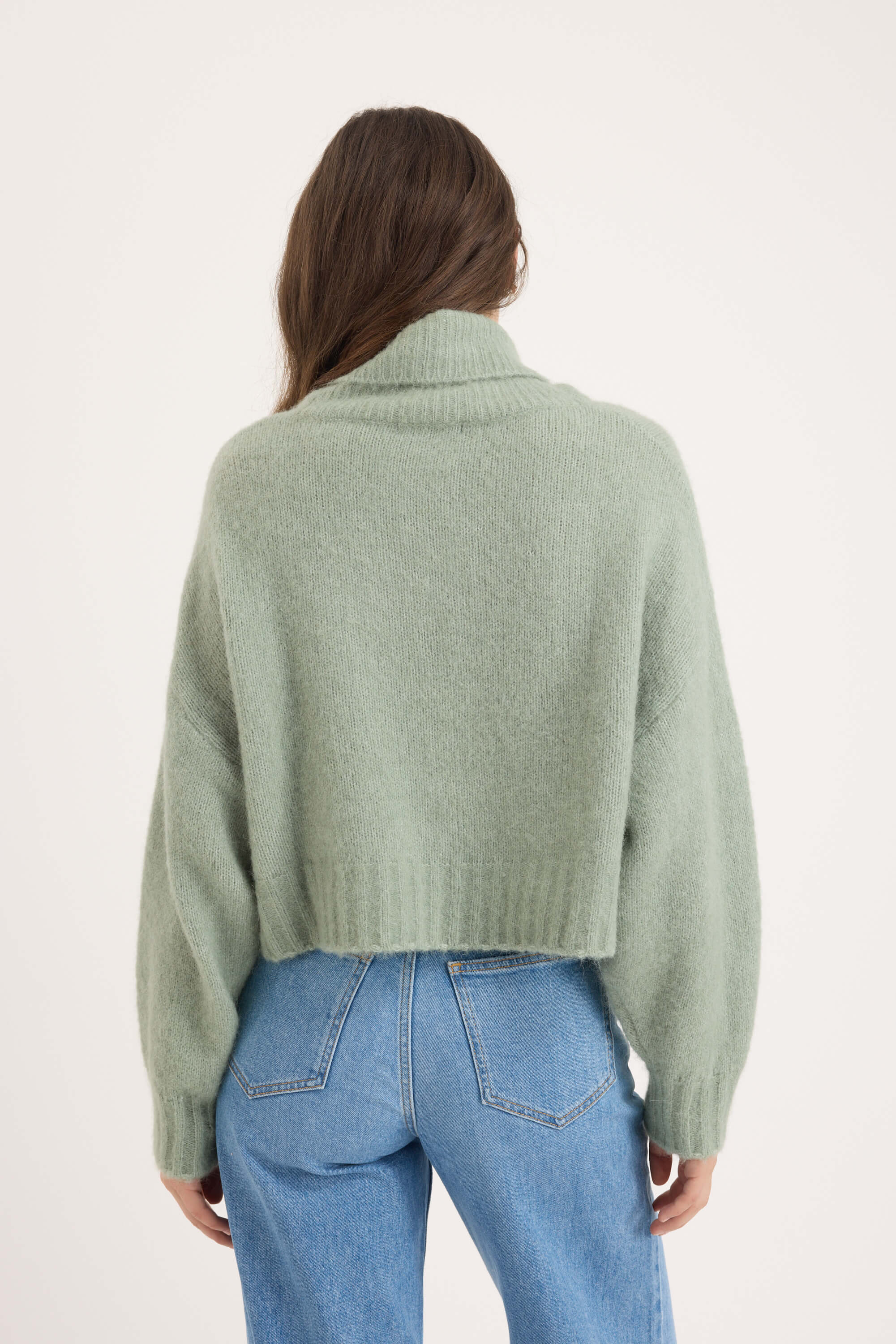 Kate Luxe Whisper Roll Neck Sweater - Image 5