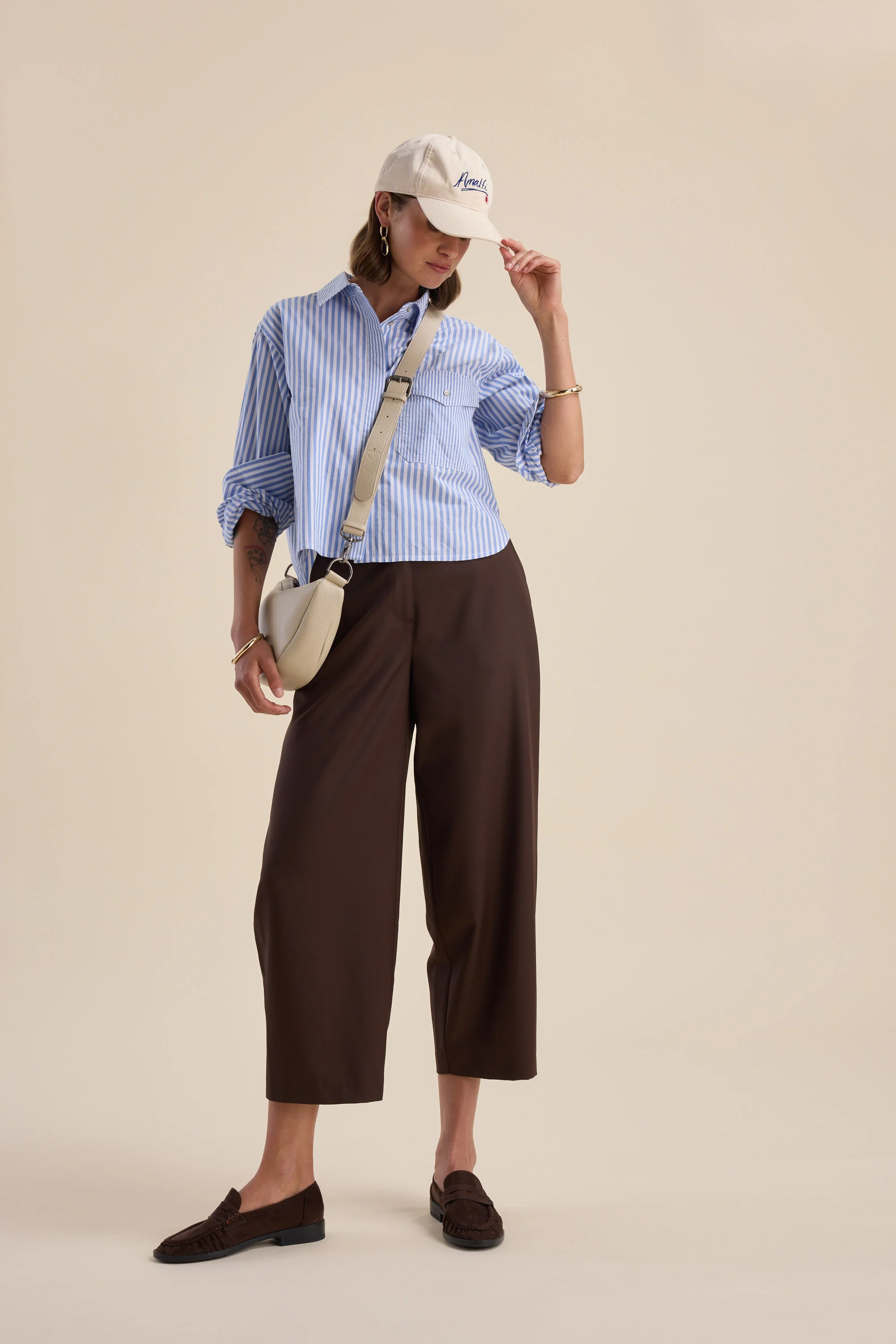 Leah Stripe Detail Shirt - Image 3