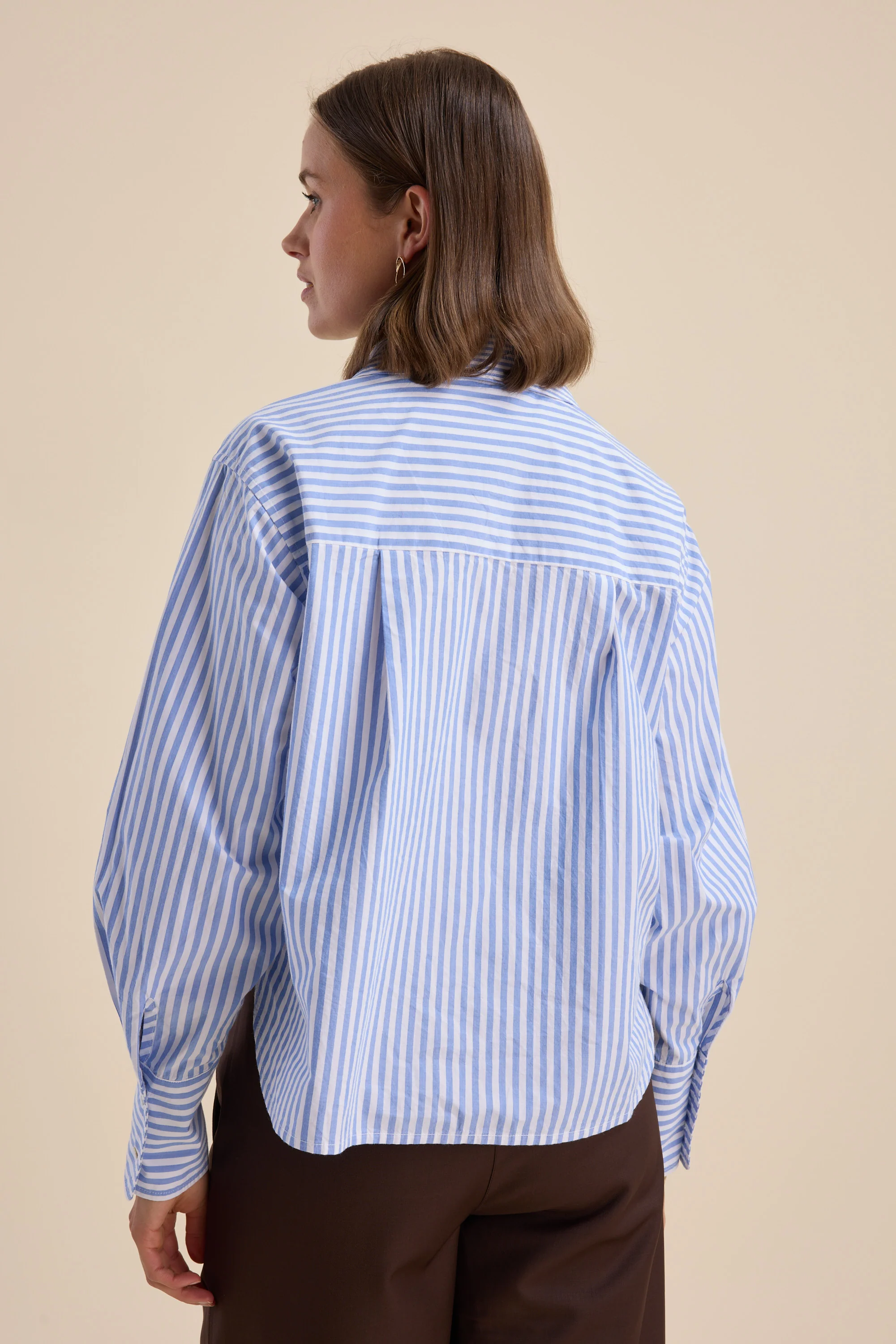 Leah Stripe Detail Shirt - Image 6