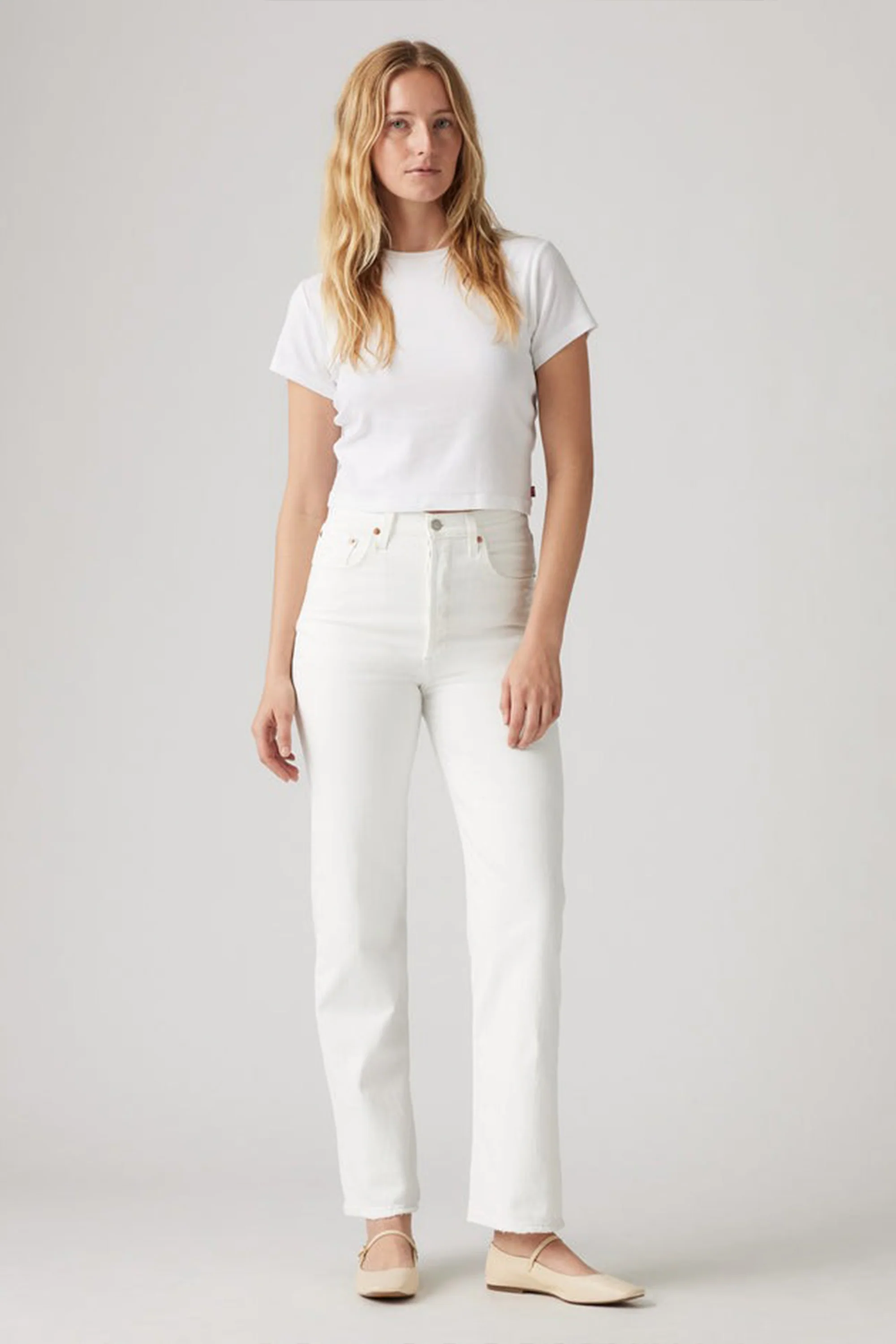 Levi's Ribcage Straight Ankle Jeans - Image 3