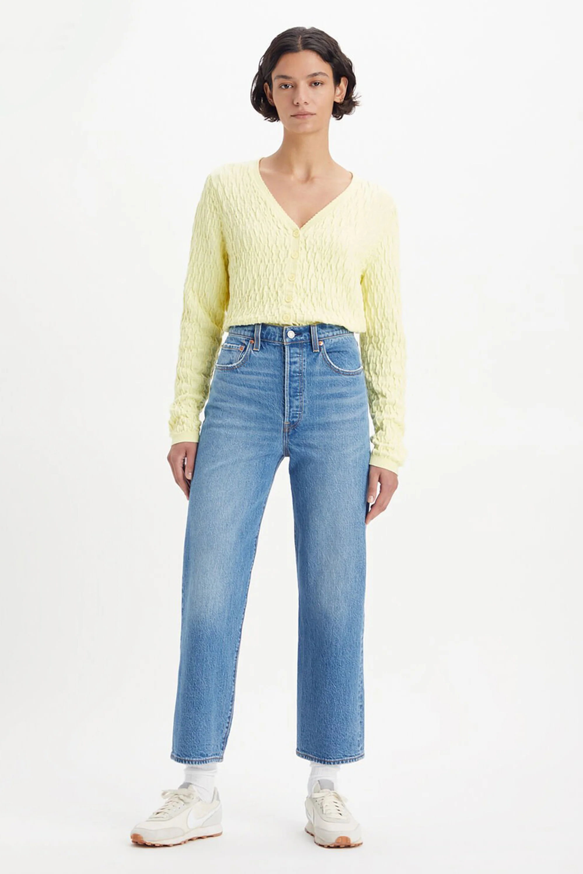 Levi's Ribcage Straight Ankle Jeans - Image 4