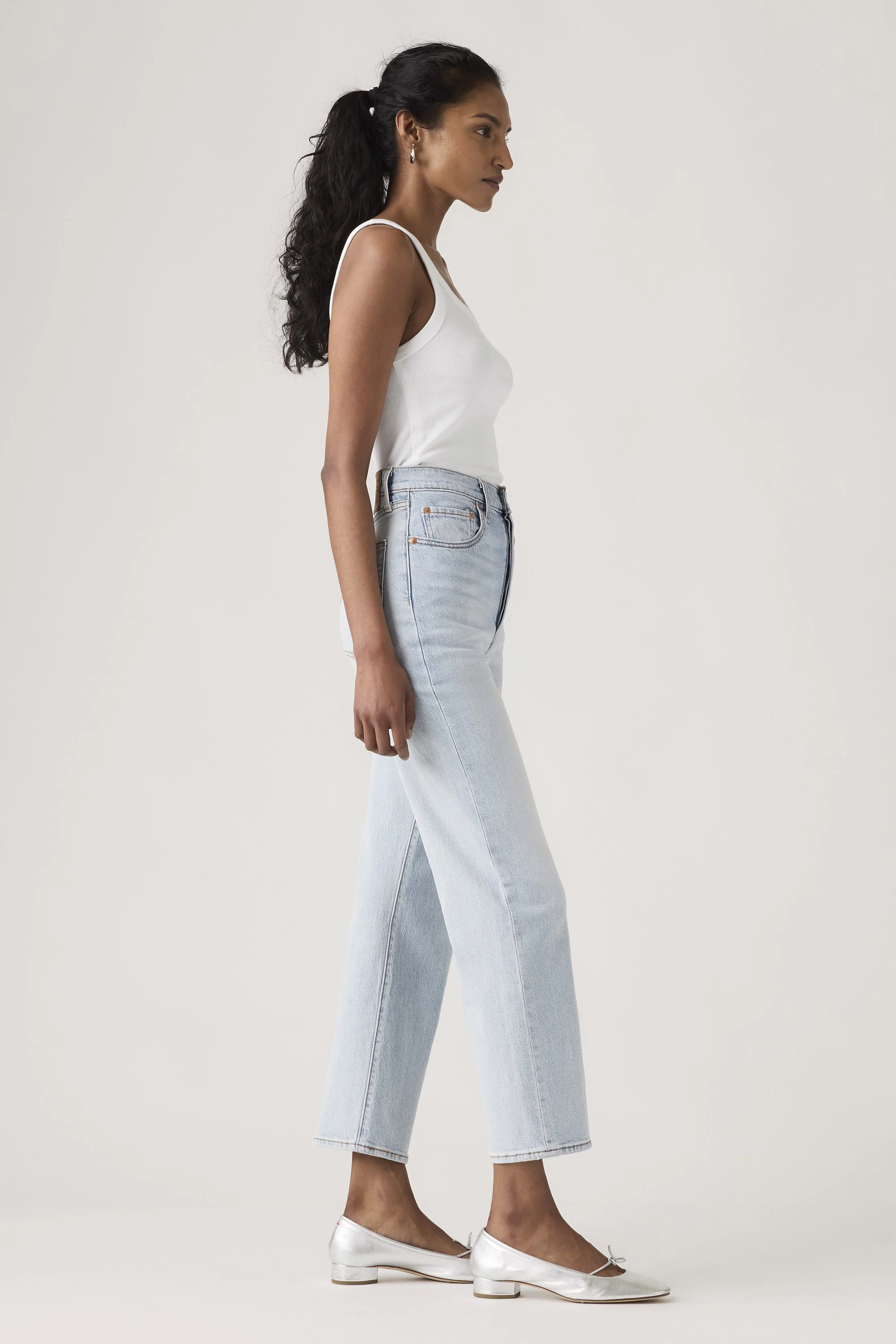 Levi's Ribcage Straight Ankle Jeans - Image 3