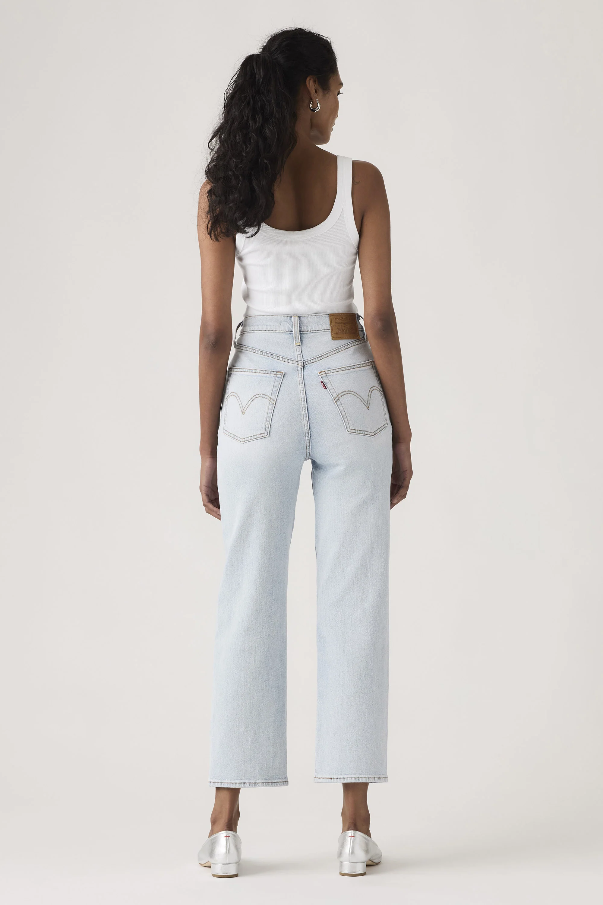 Levi's Ribcage Straight Ankle Jeans - Image 4
