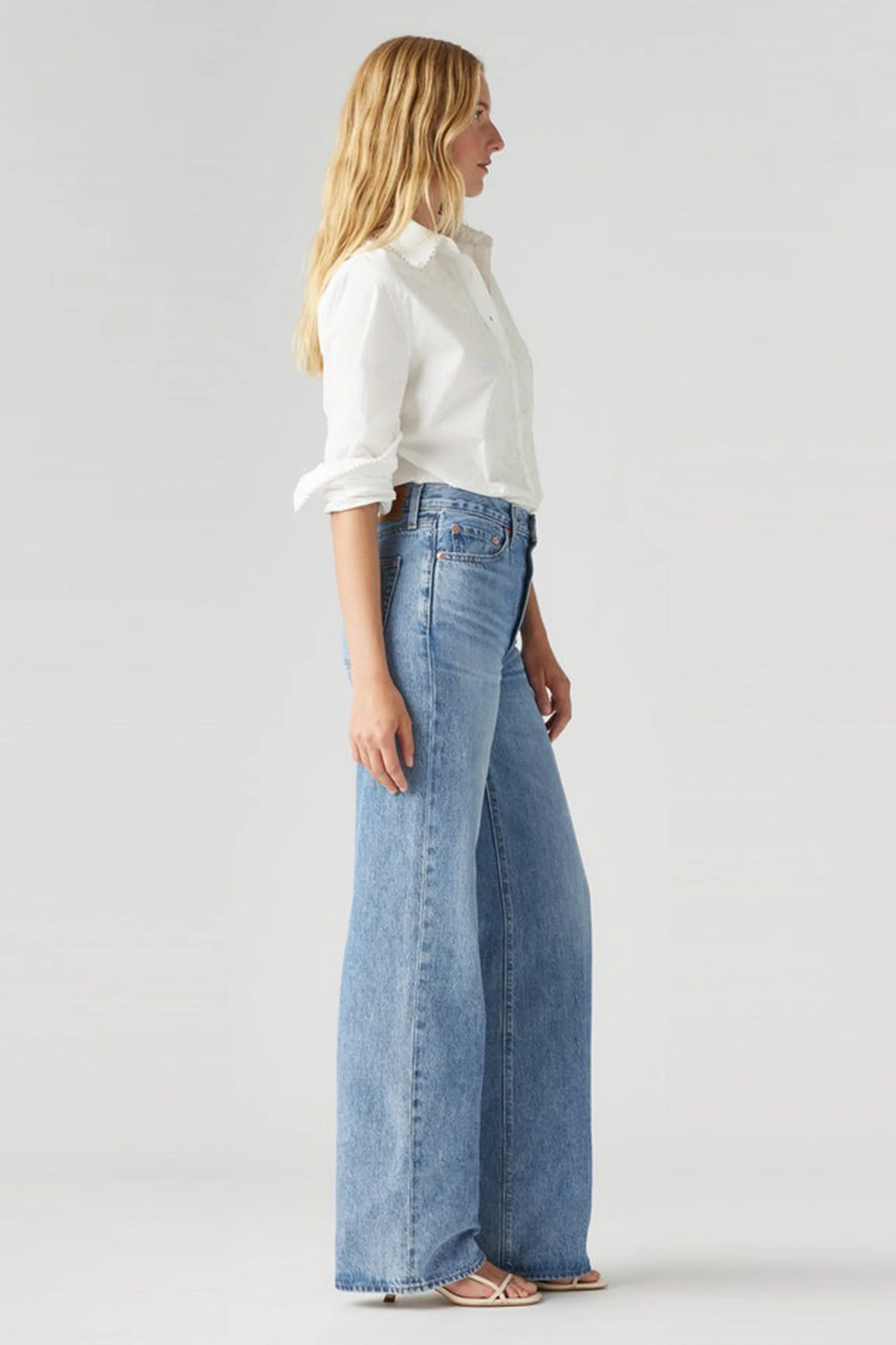 Levi's Ribcage Wide Leg Jeans - Image 2