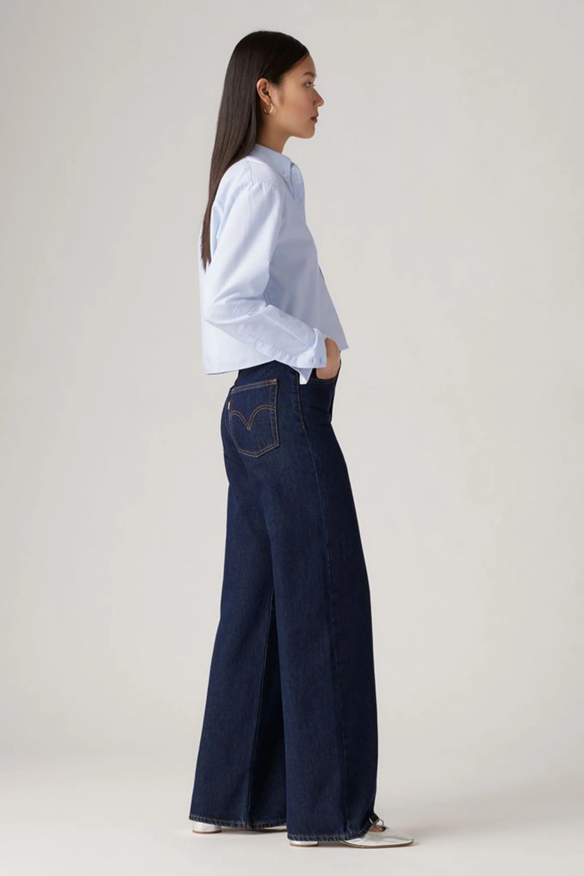 Levi's Ribcage Wide Leg Jeans - Image 2