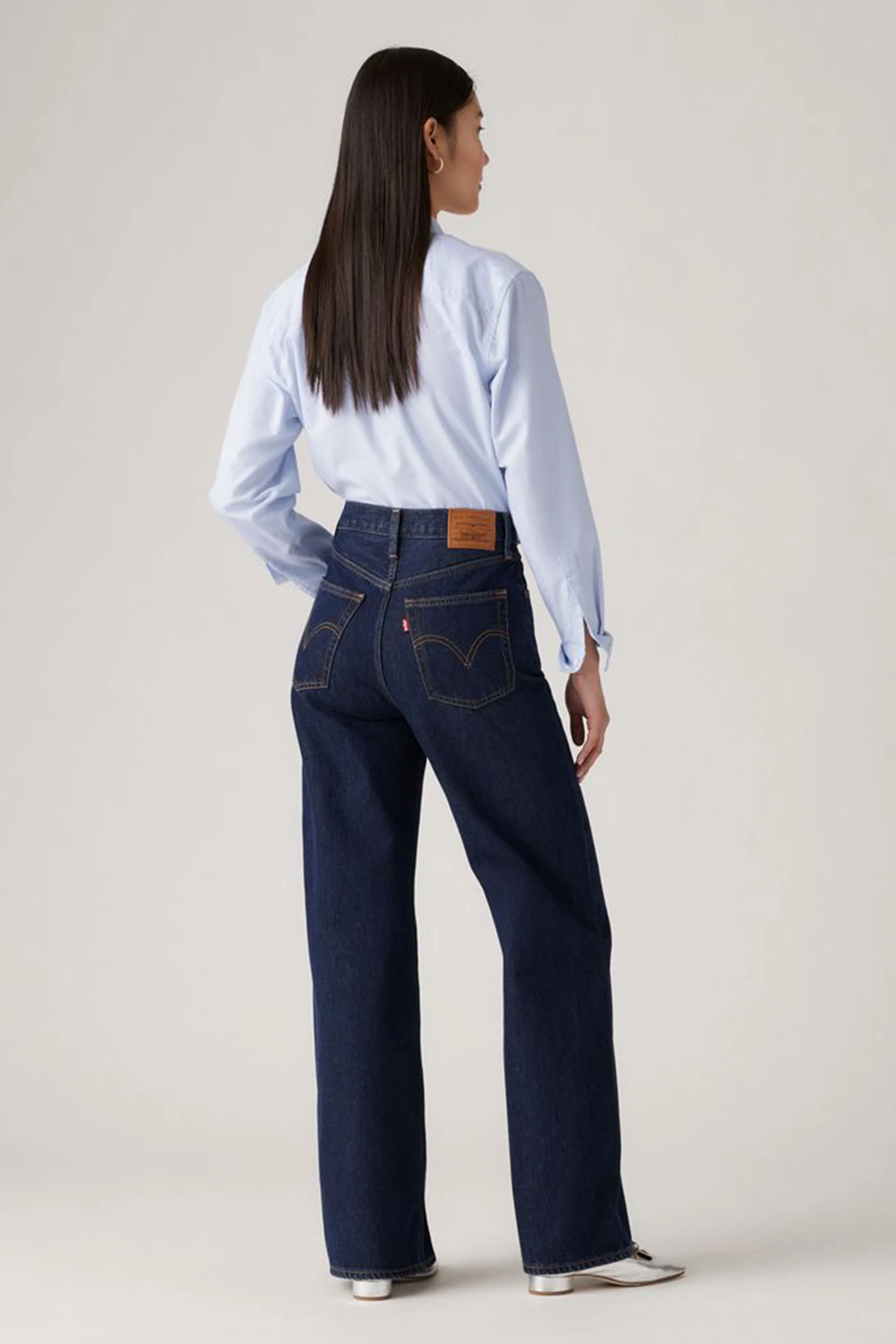 Levi's Ribcage Wide Leg Jeans - Image 3