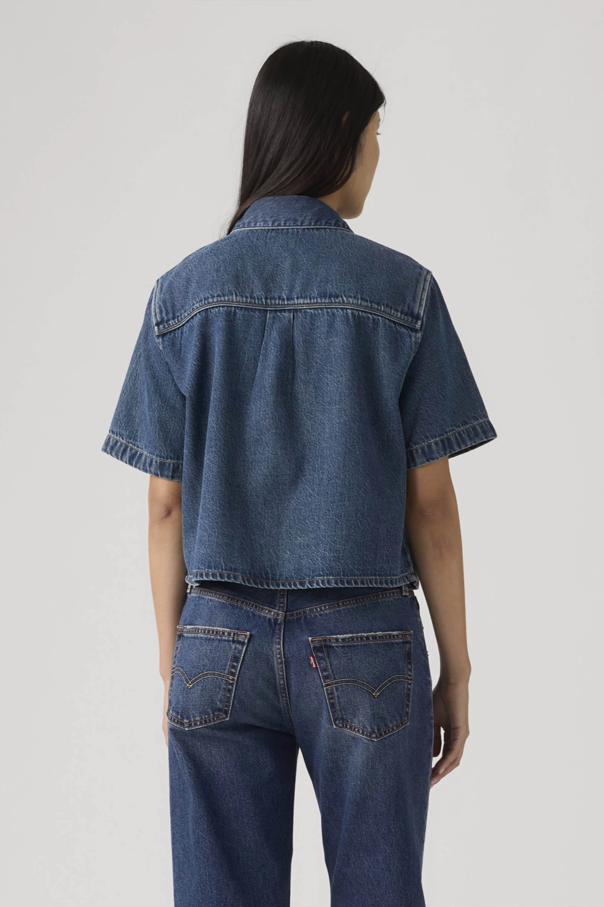 Levi's Short Sleeve Denim Shirt - Image 4
