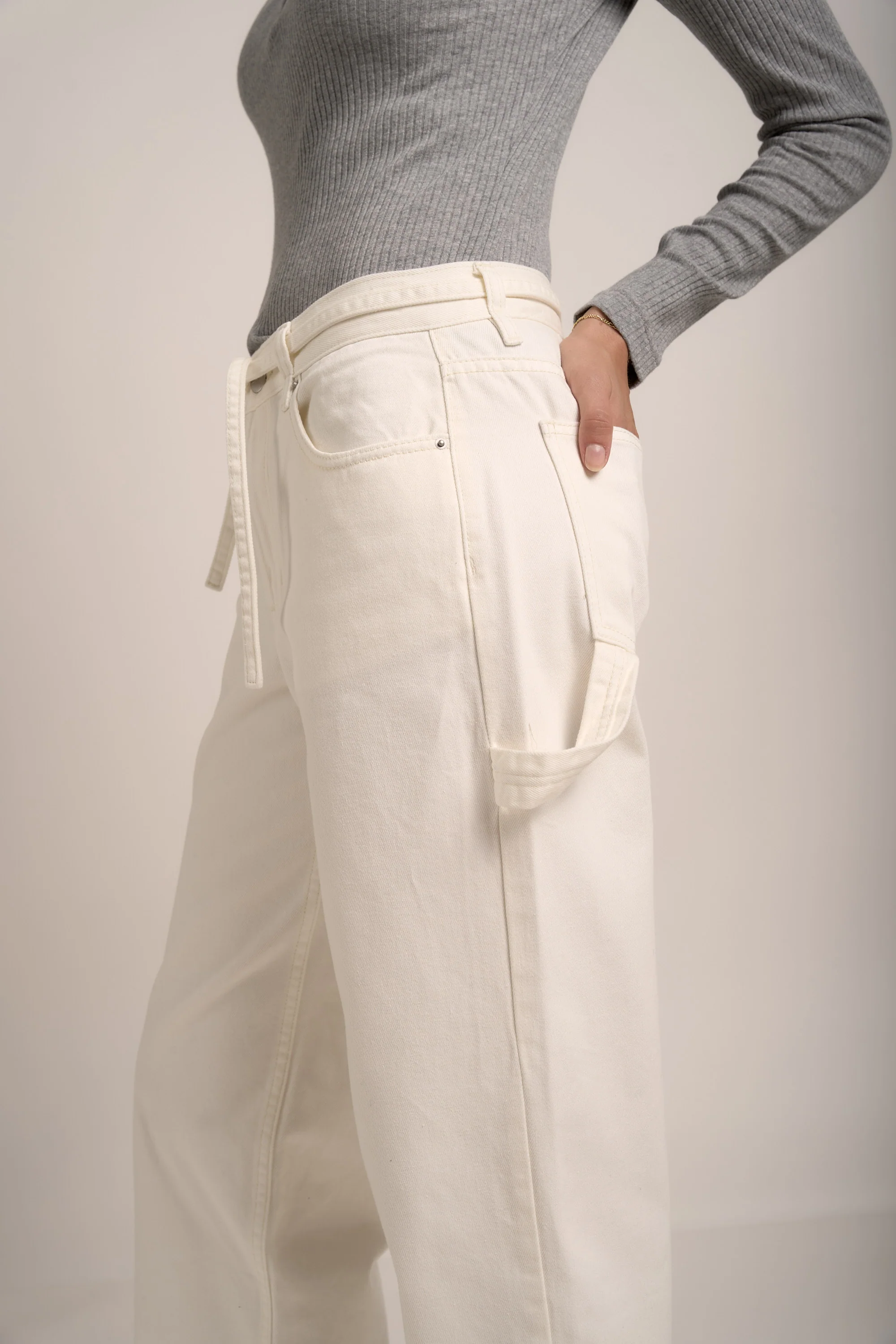 Lille Belted Jeans - Image 5