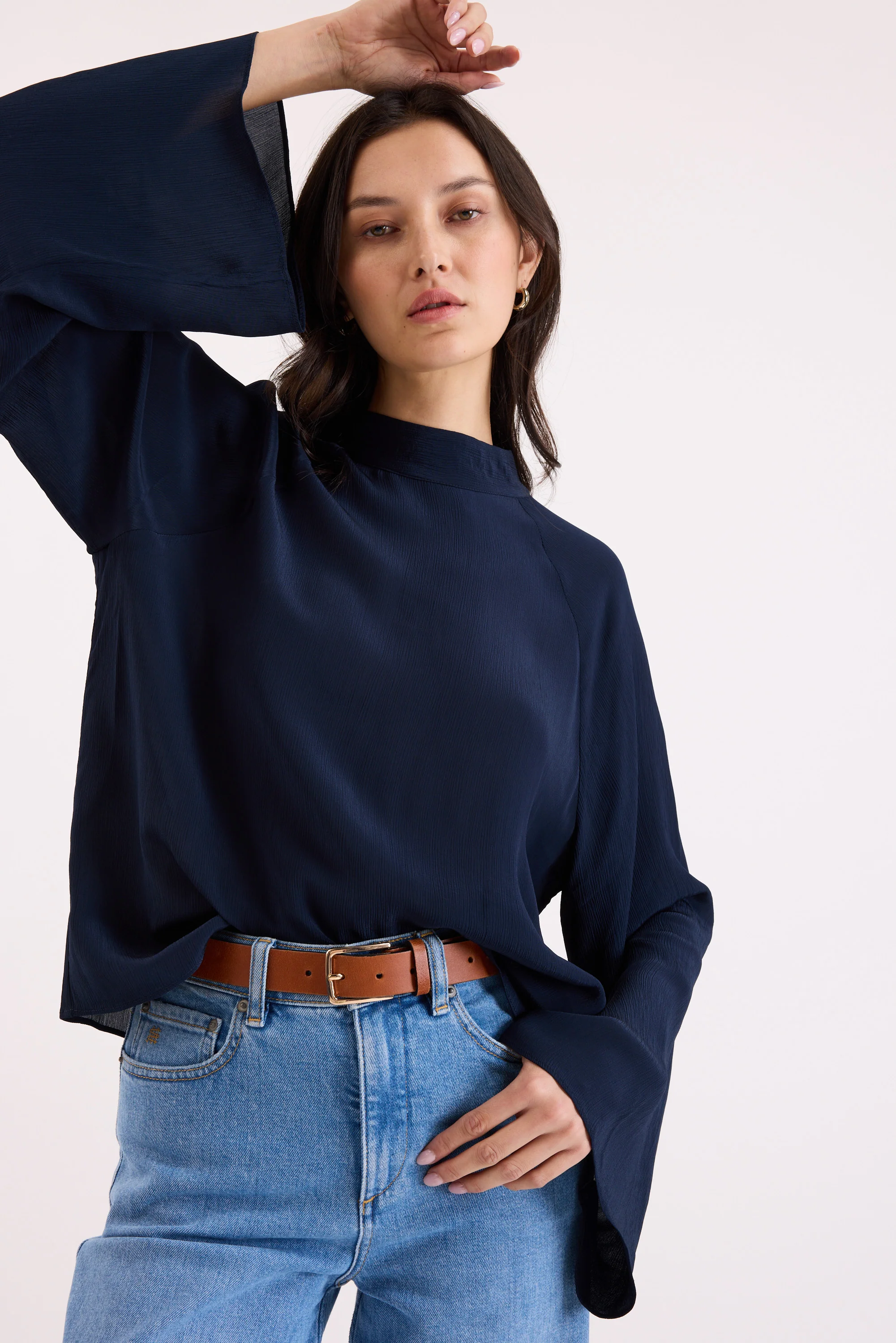 Lindsay Textured Blouse - Image 2