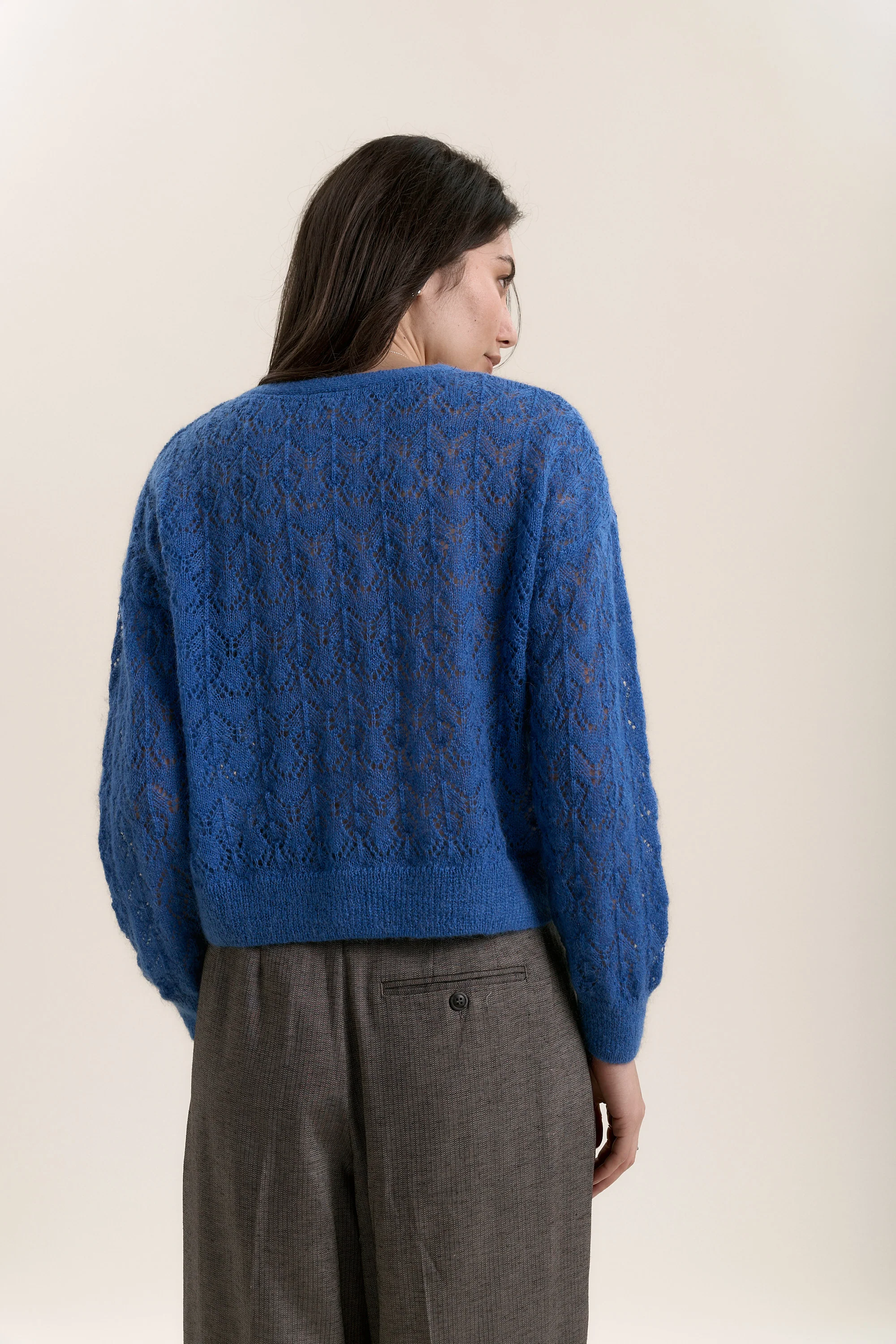 Lola Lace Knit Cardigan - Image 5