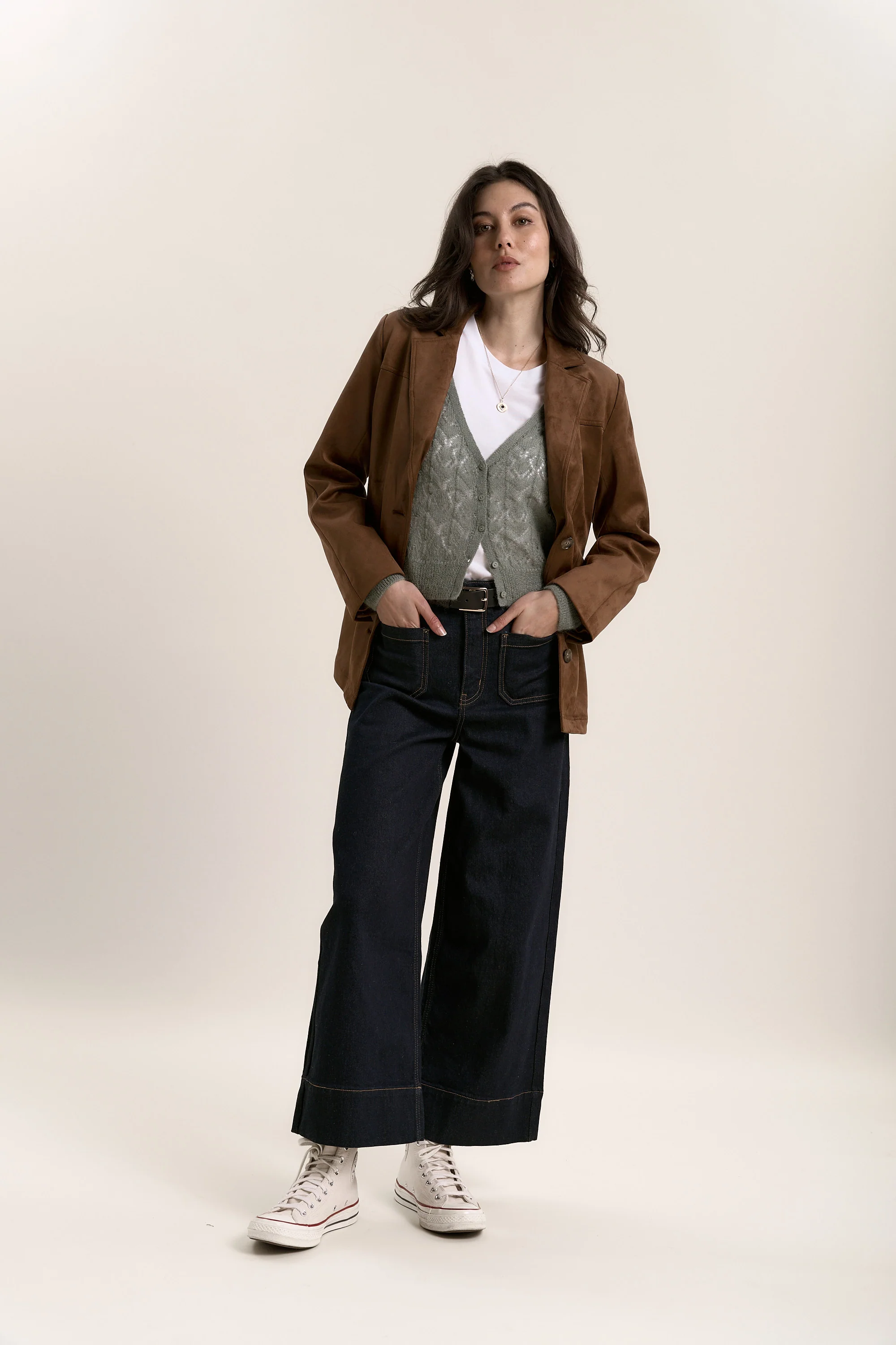 Lola Lace Knit Cardigan - Image 2