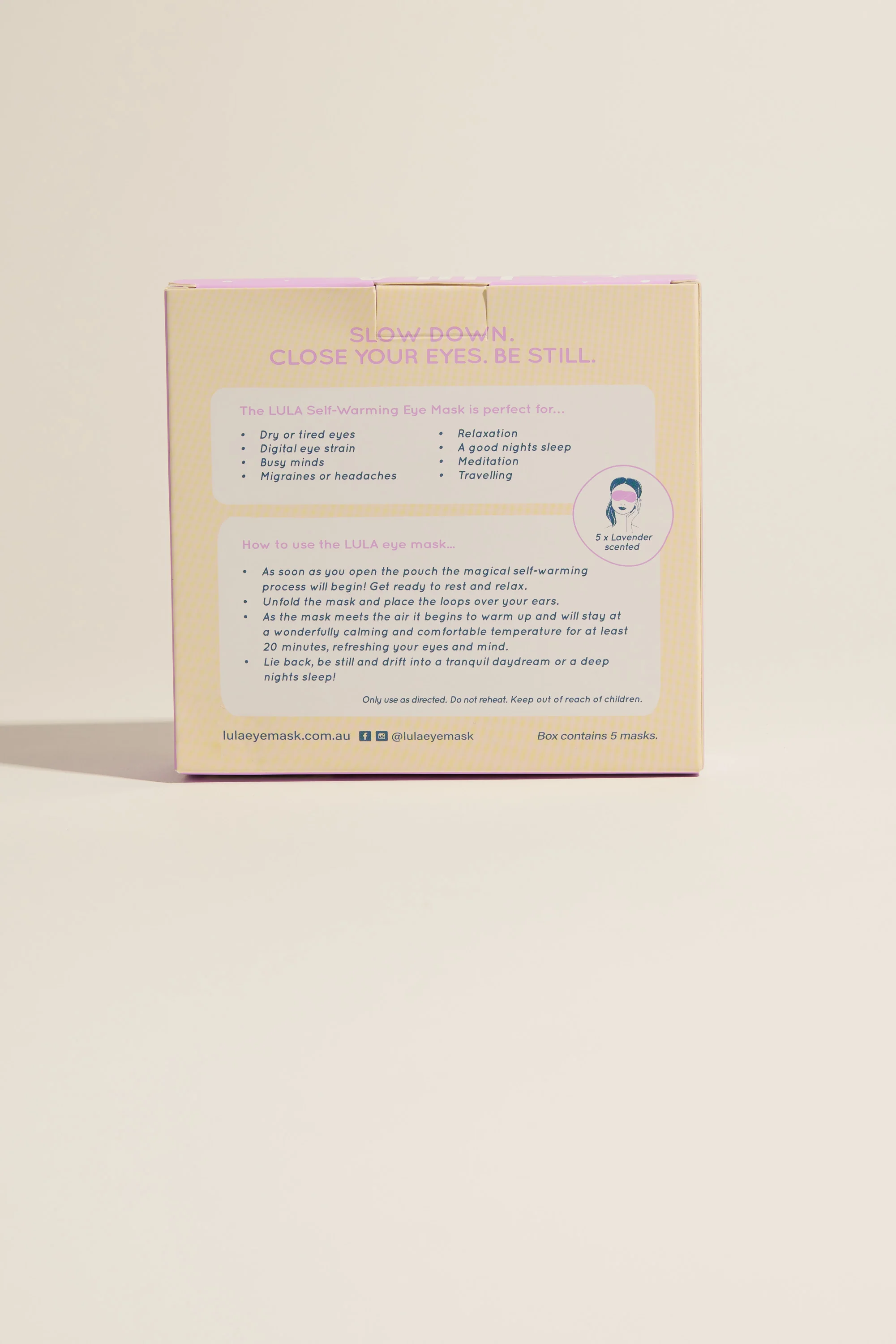 Lula Self Warming Eye Mask - Image 5