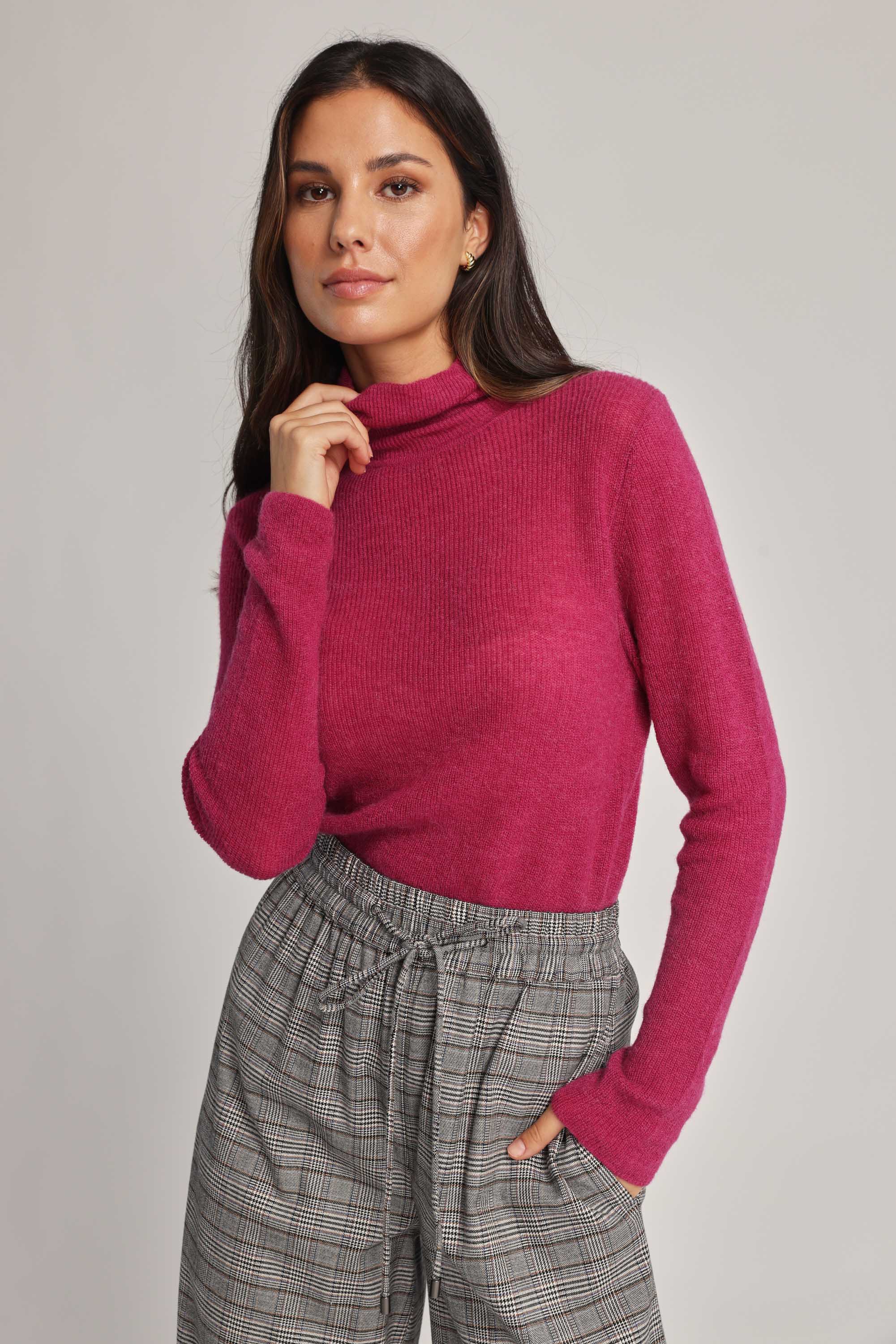 Lulu Luxe Whisper Roll Neck Sweater - Image 3