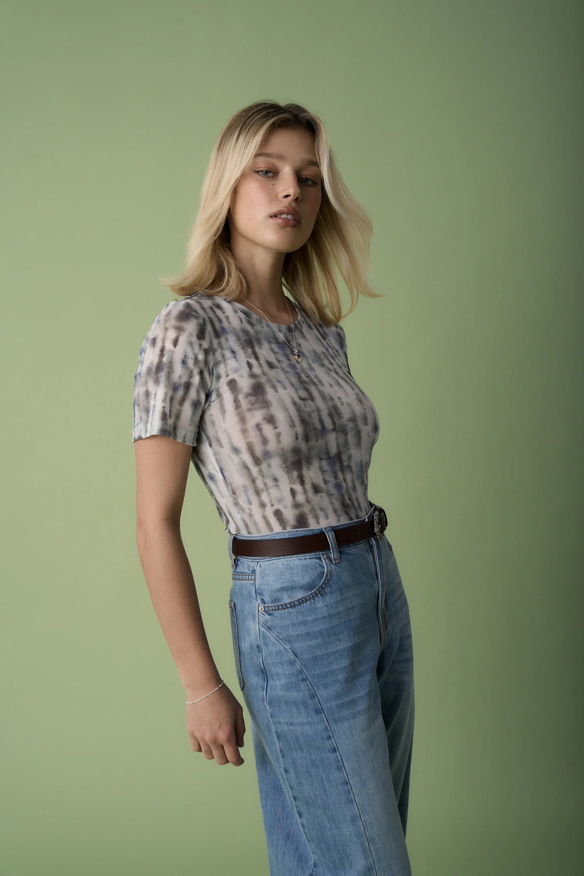 Mali Mesh Short Sleeve Top - Image 3