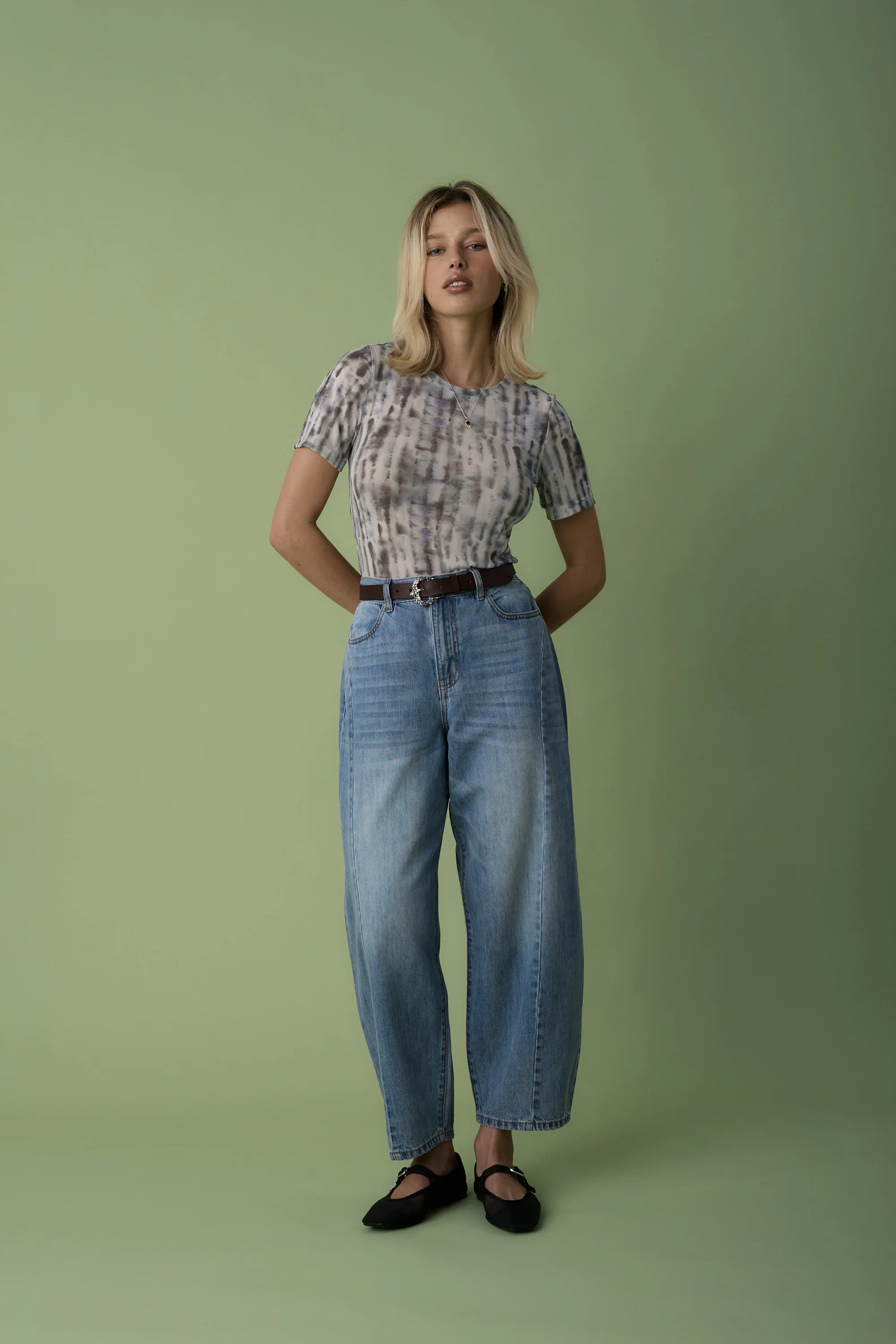 Mali Mesh Short Sleeve Top - Image 5