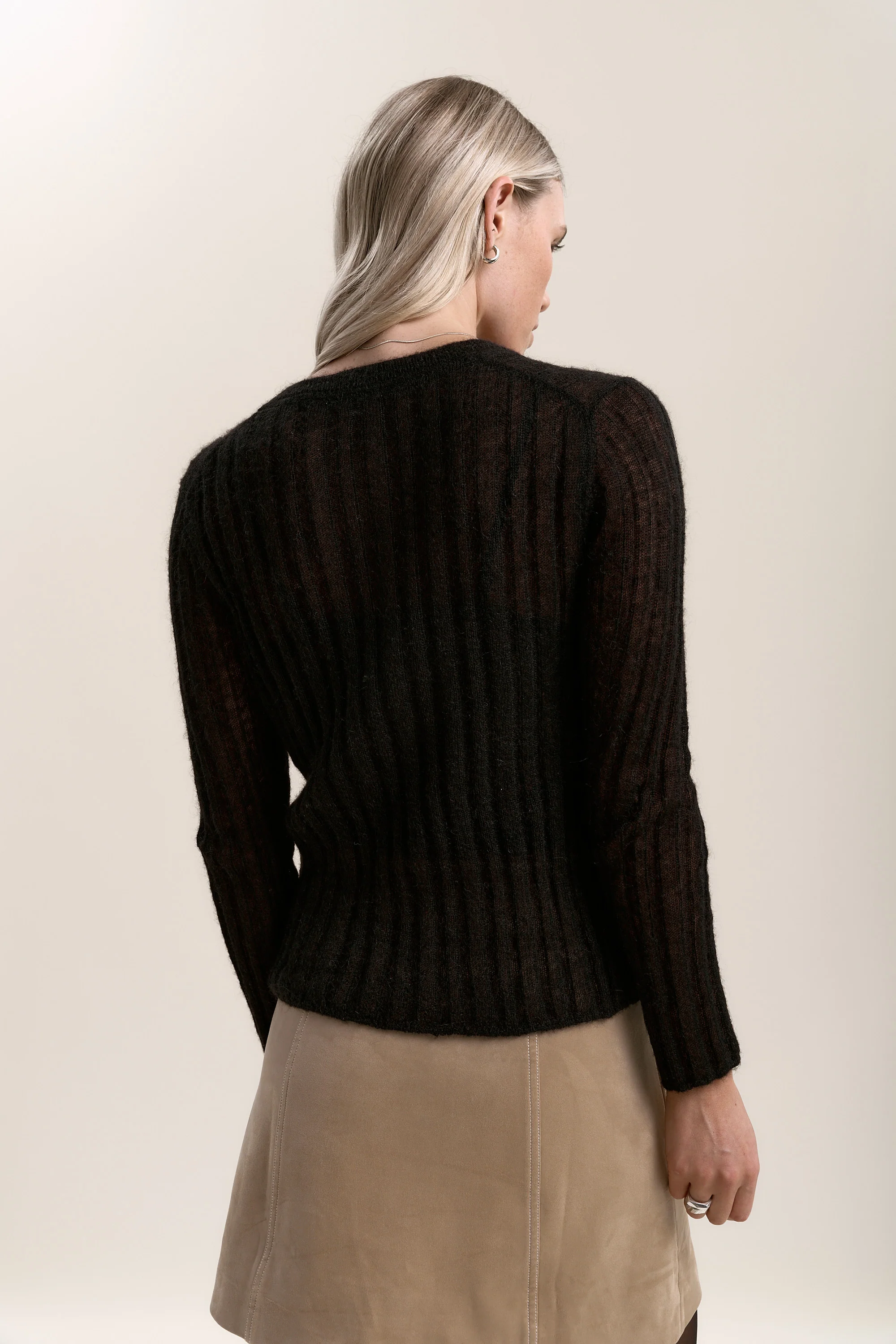 Margot Ribbed Henley - Image 5