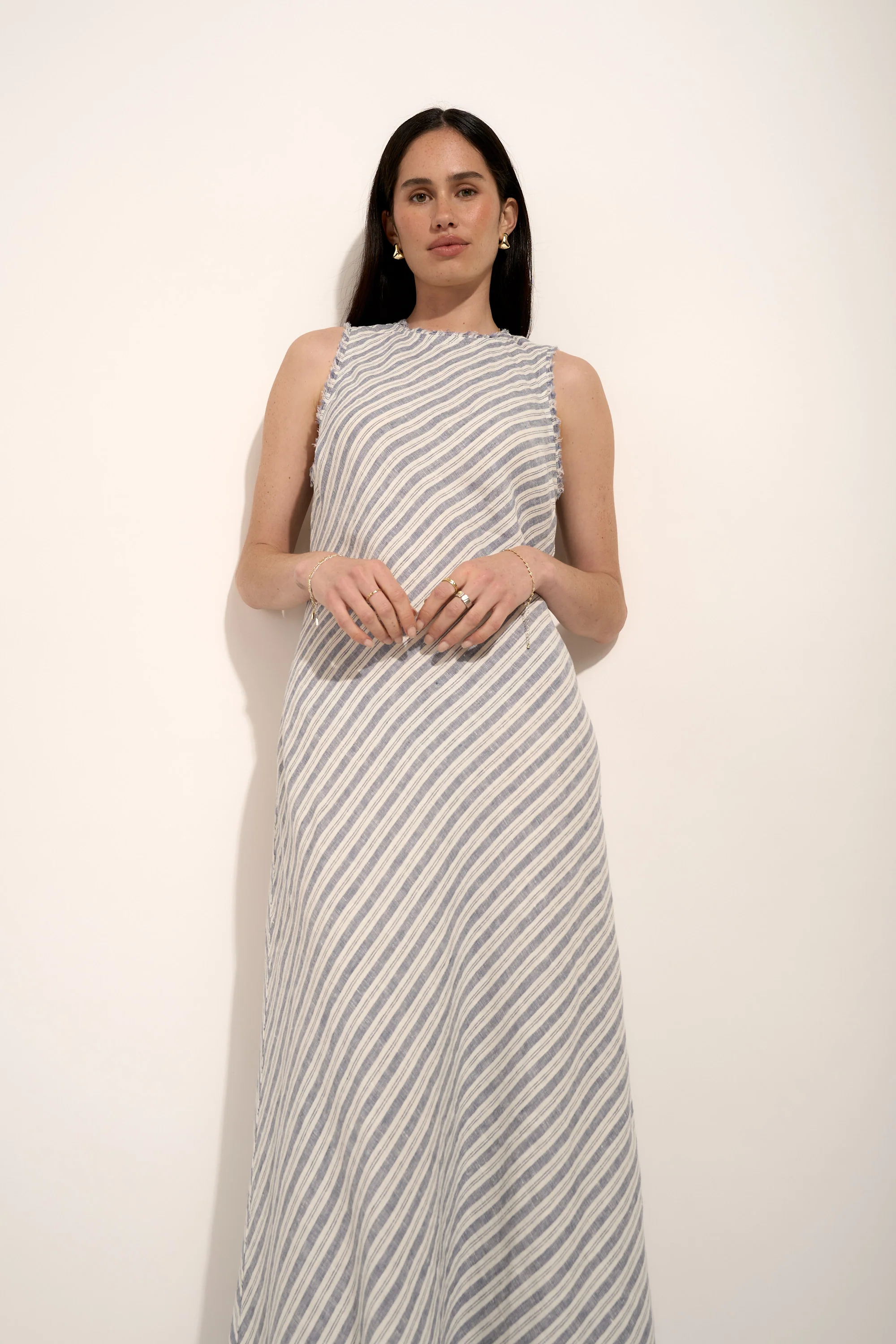 Maui Striped Maxi Dress - Image 2
