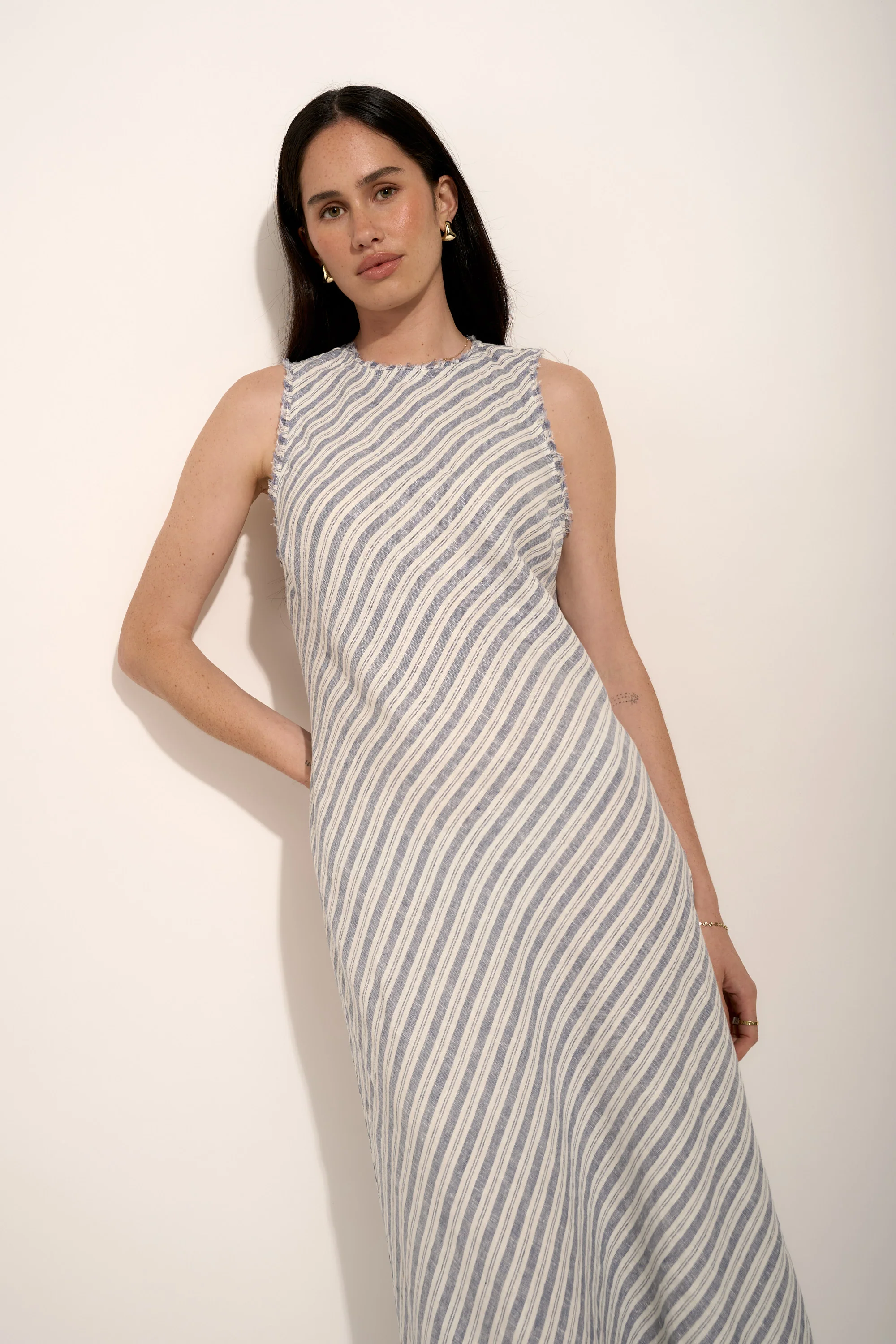Maui Striped Maxi Dress - Image 4