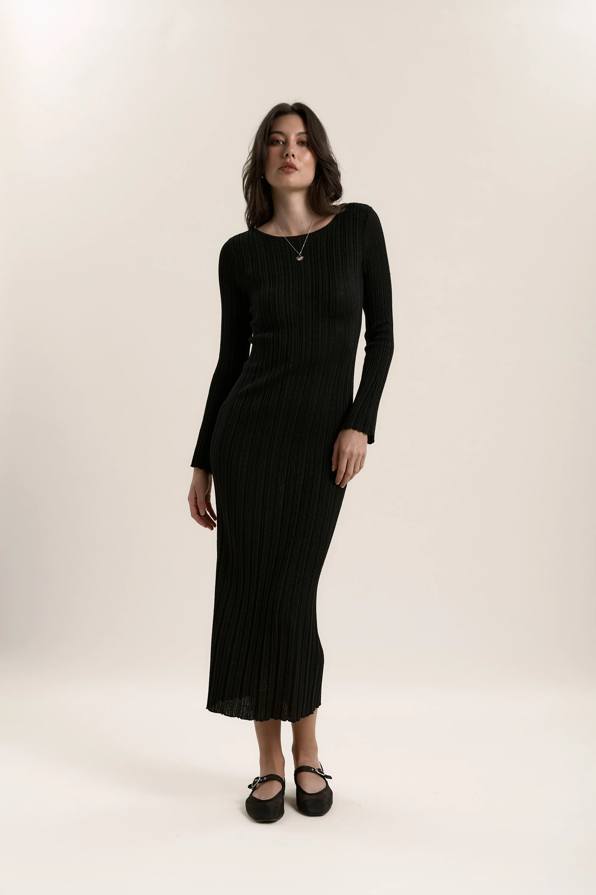 Maya Merino Knit Dress - Image 5