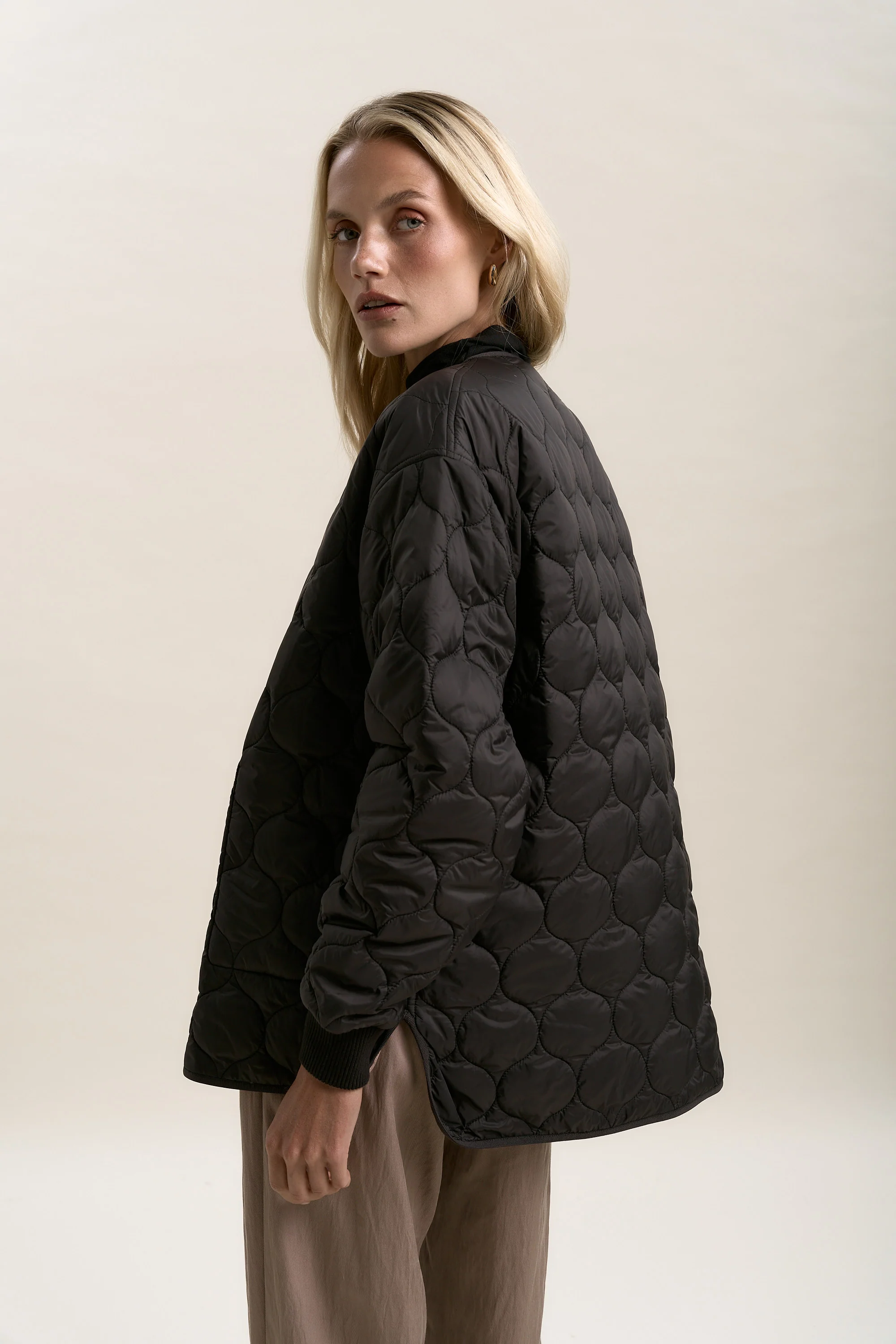 Mckenna Reversible Quilted Puffer - Image 5