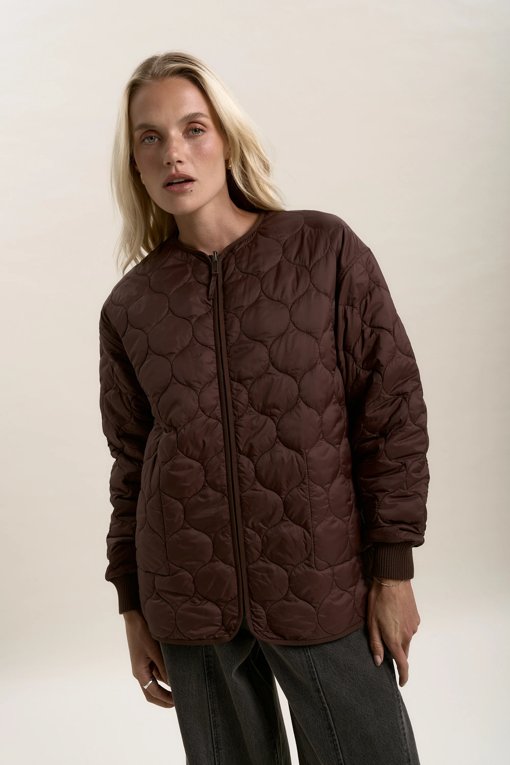Mckenna Reversible Quilted Puffer - Image 3