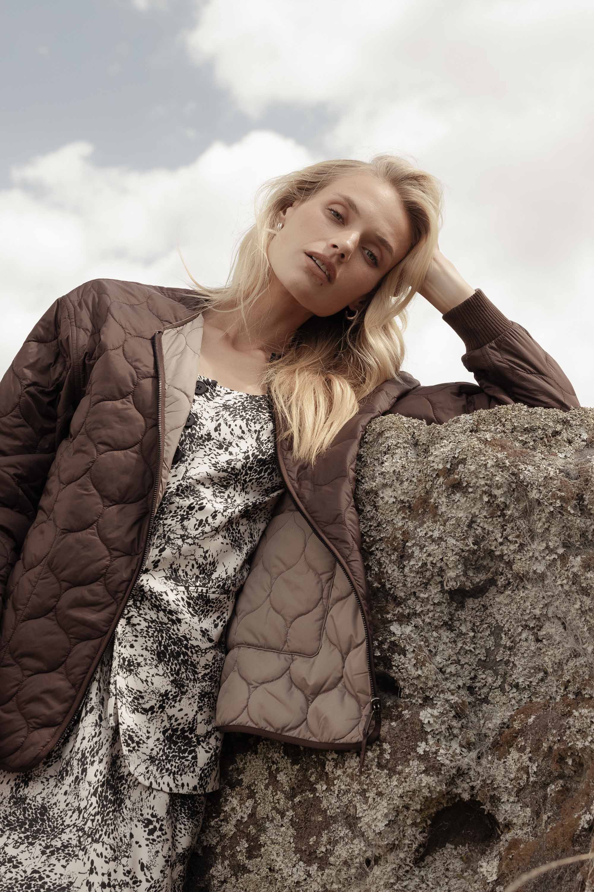 Mckenna Reversible Quilted Puffer - Image 5