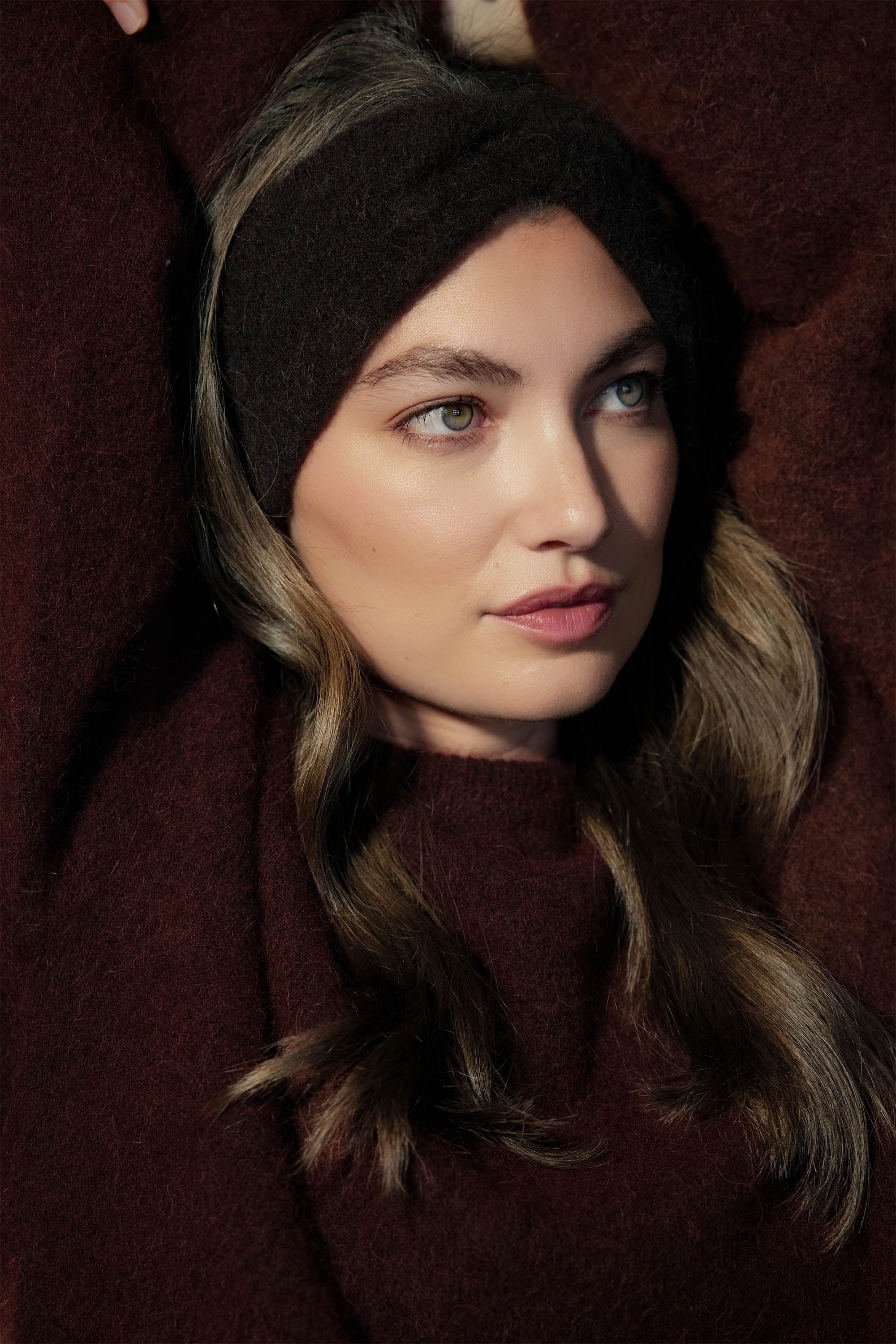 Mel Luxe Whisper Knit Knot Headband - Image 2