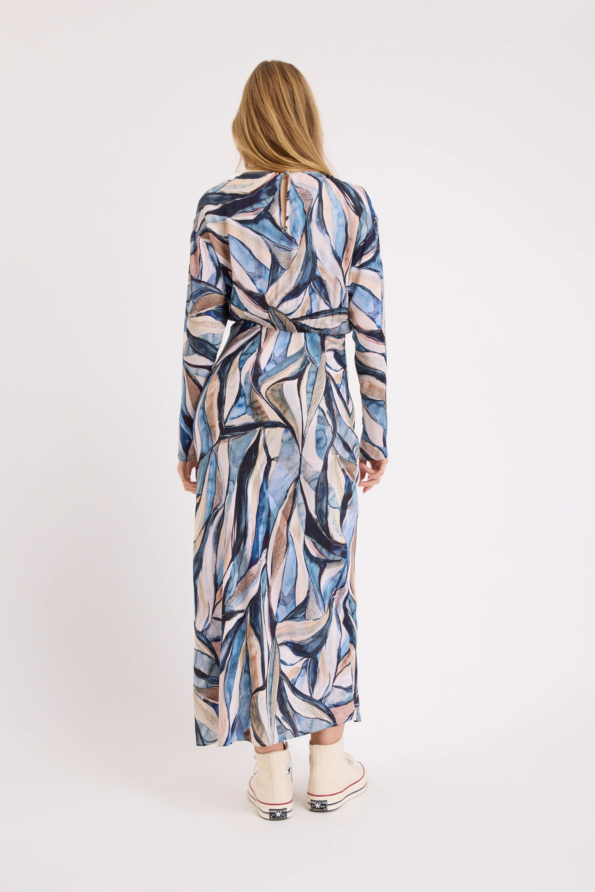 Melissa Bias Cut Dress - Image 5