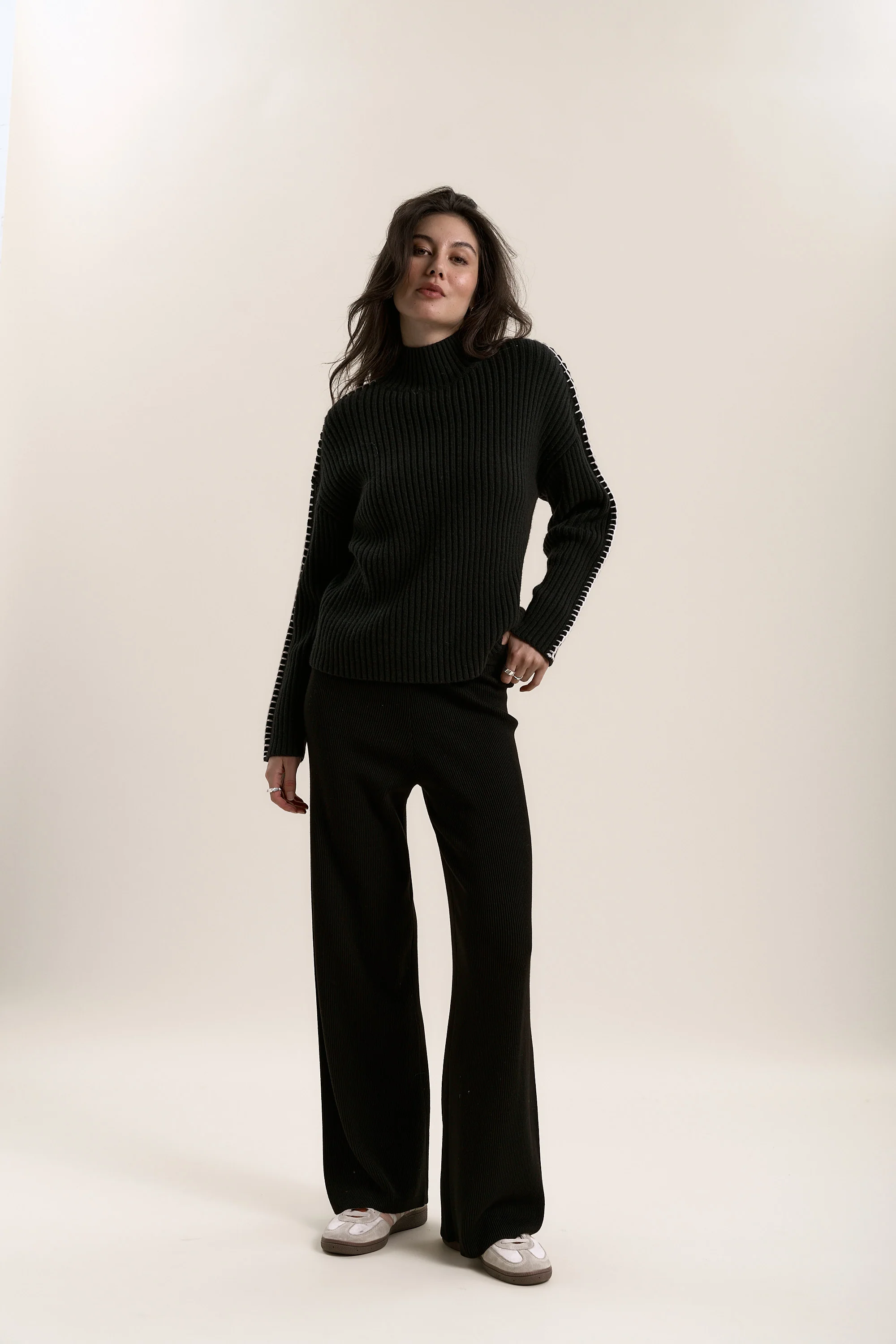 Monica Funnel Neck Sweater - Image 5