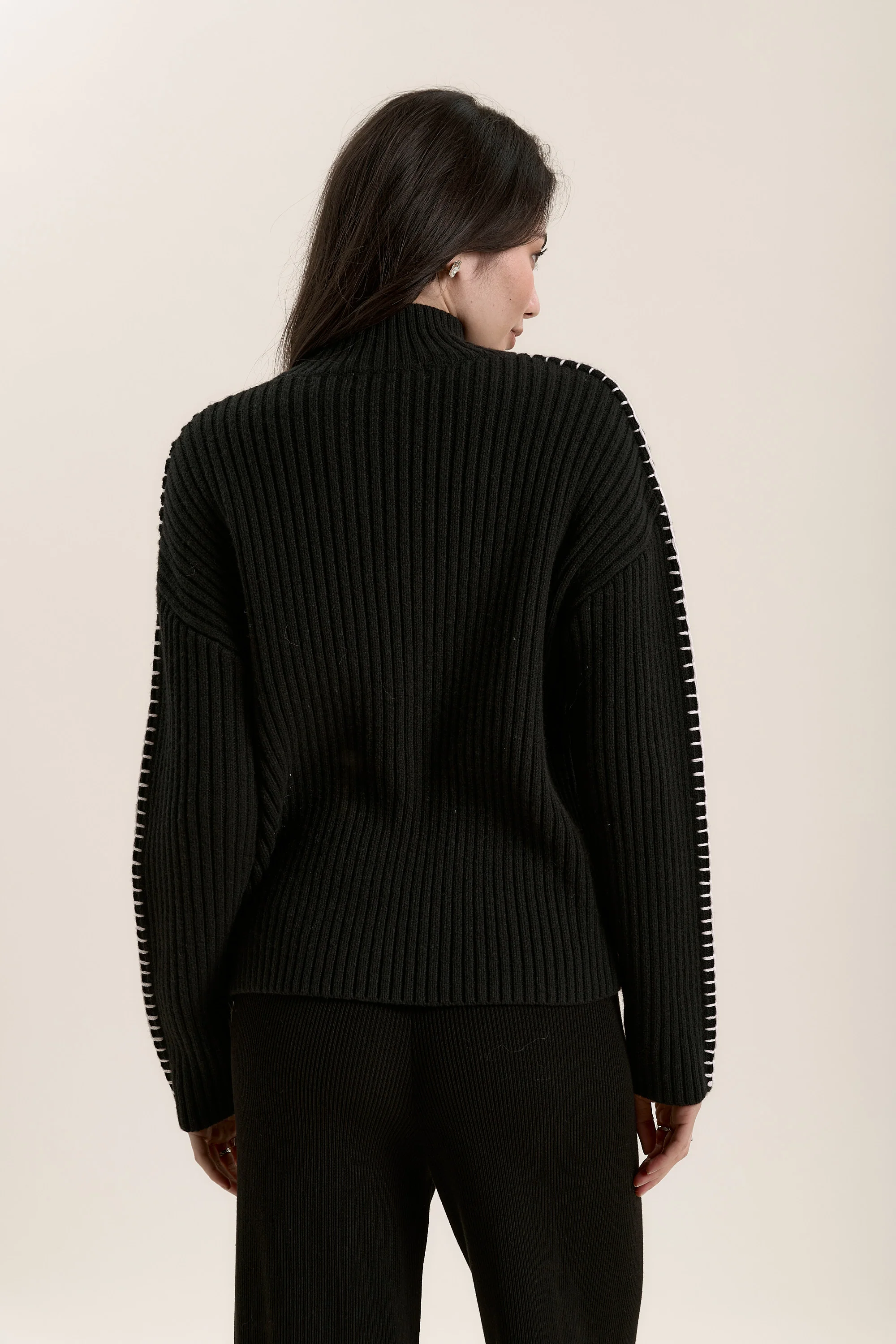 Monica Funnel Neck Sweater - Image 6