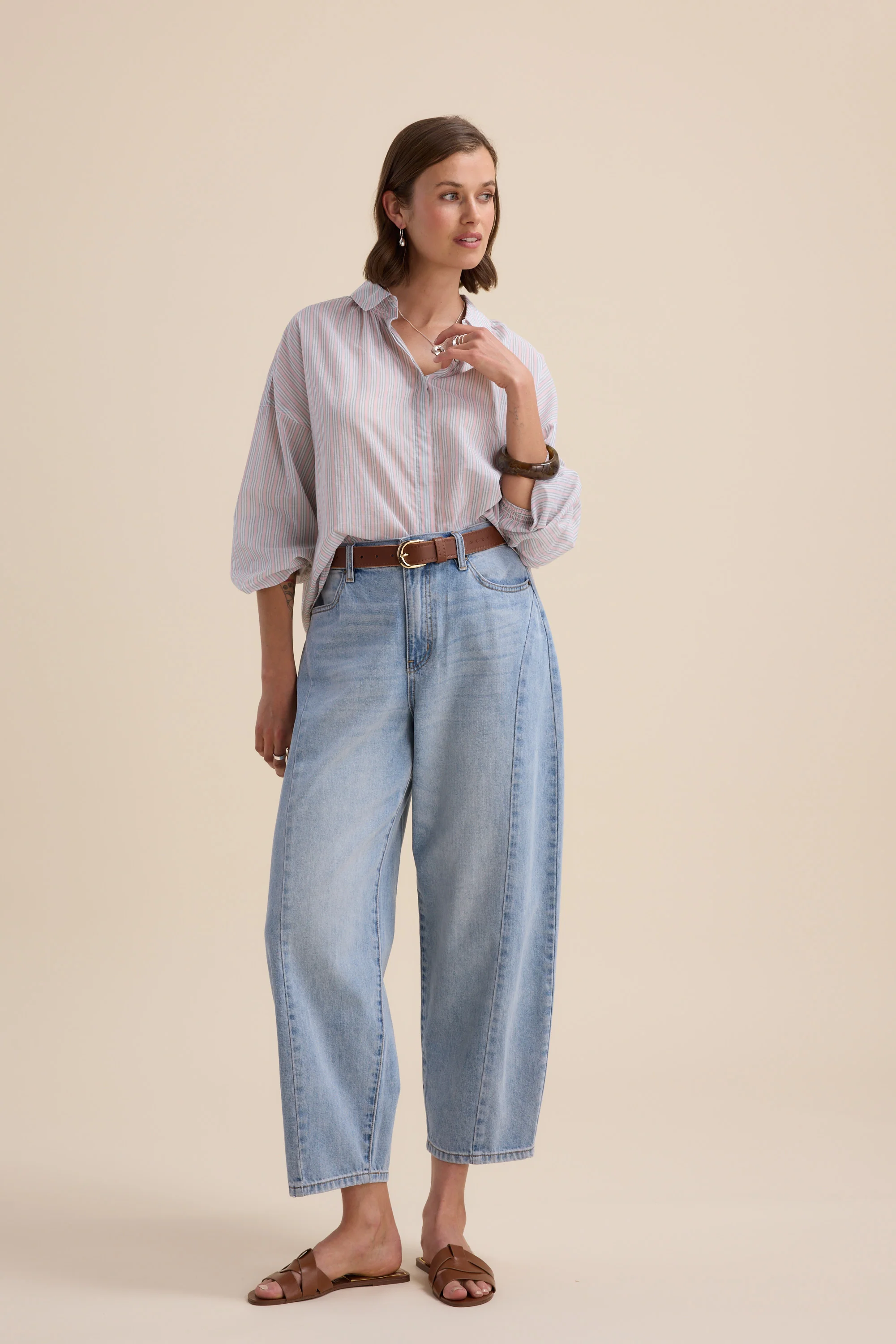 Nadia Gather Detail Shirt - Image 4