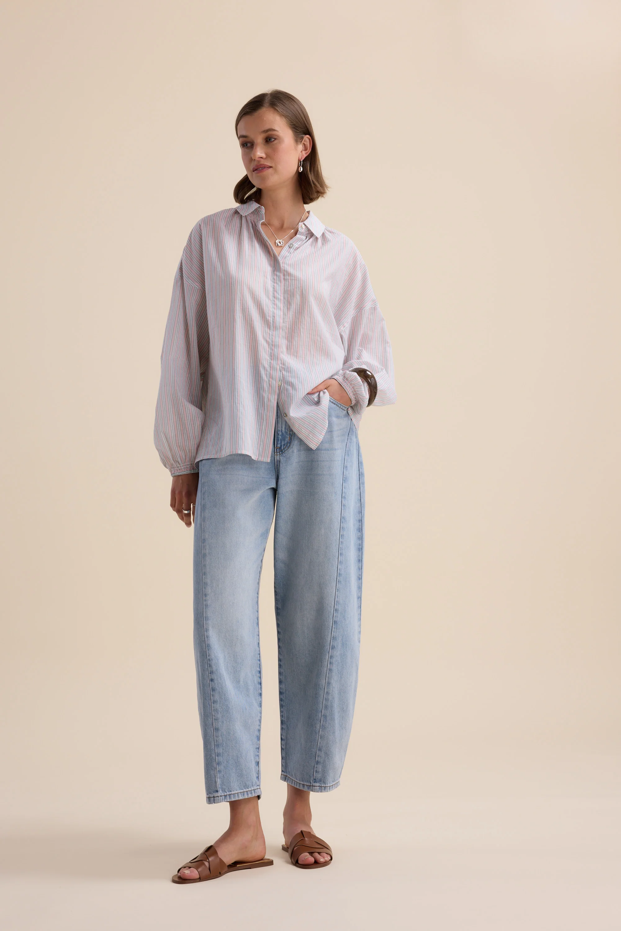 Nadia Gather Detail Shirt - Image 6