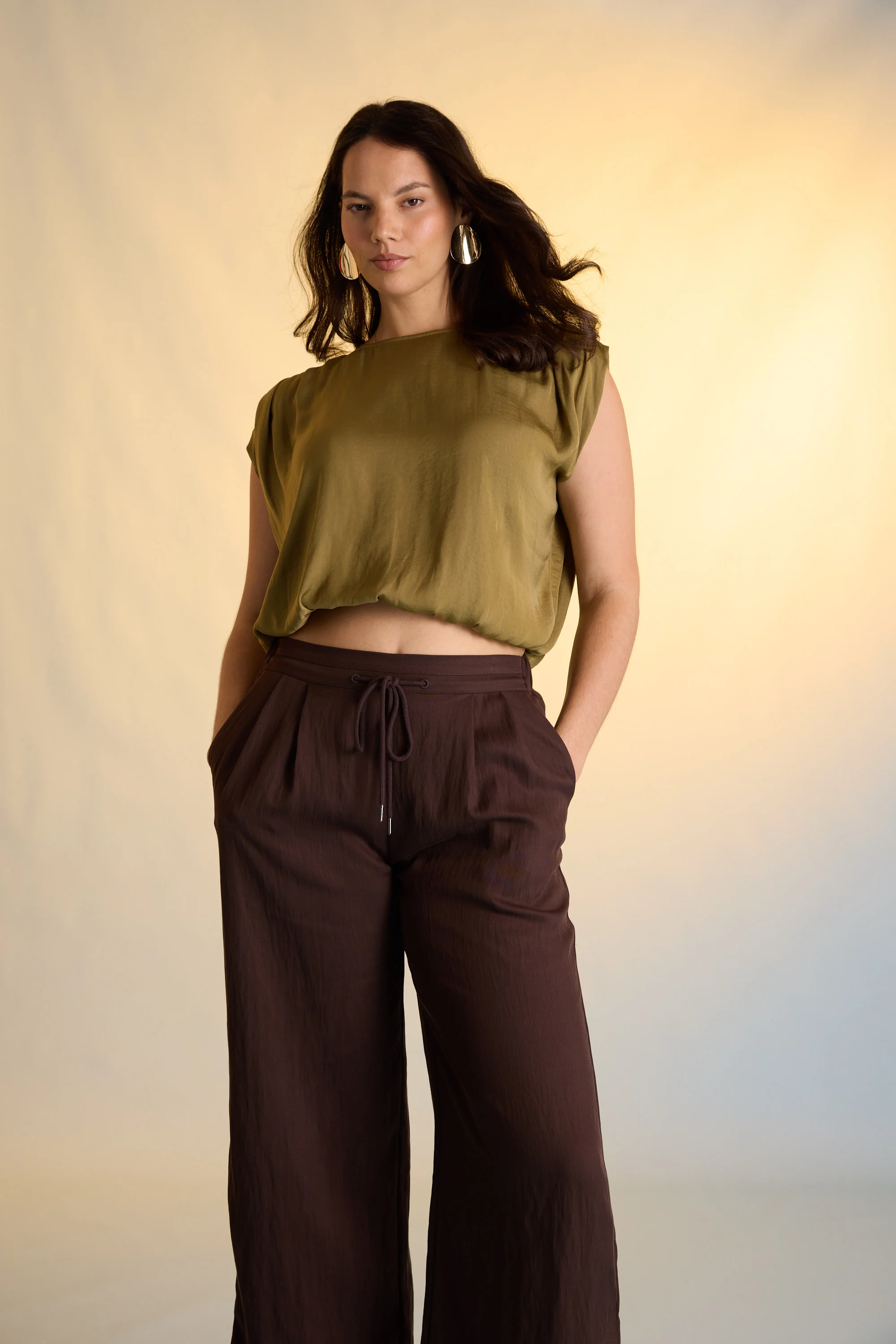 Naomi Gathered Top - Image 2