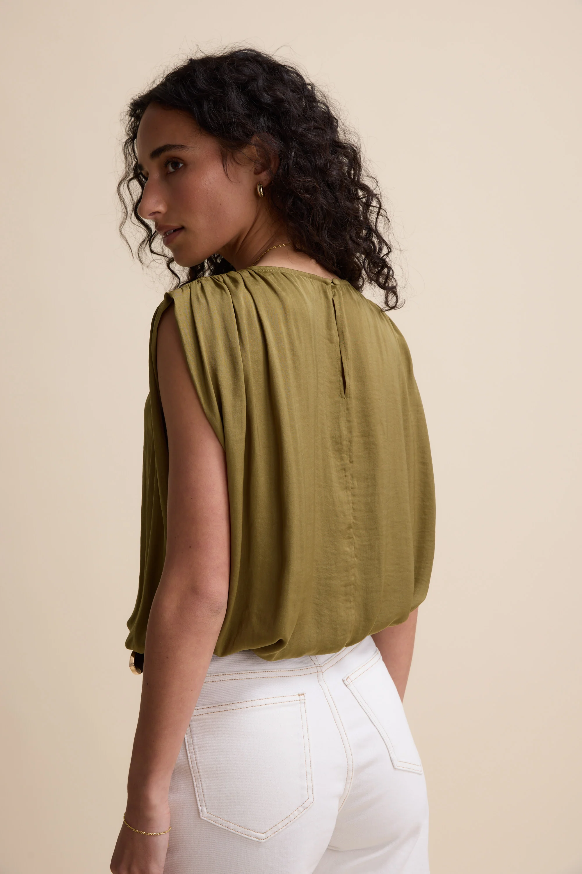 Naomi Gathered Top - Image 8