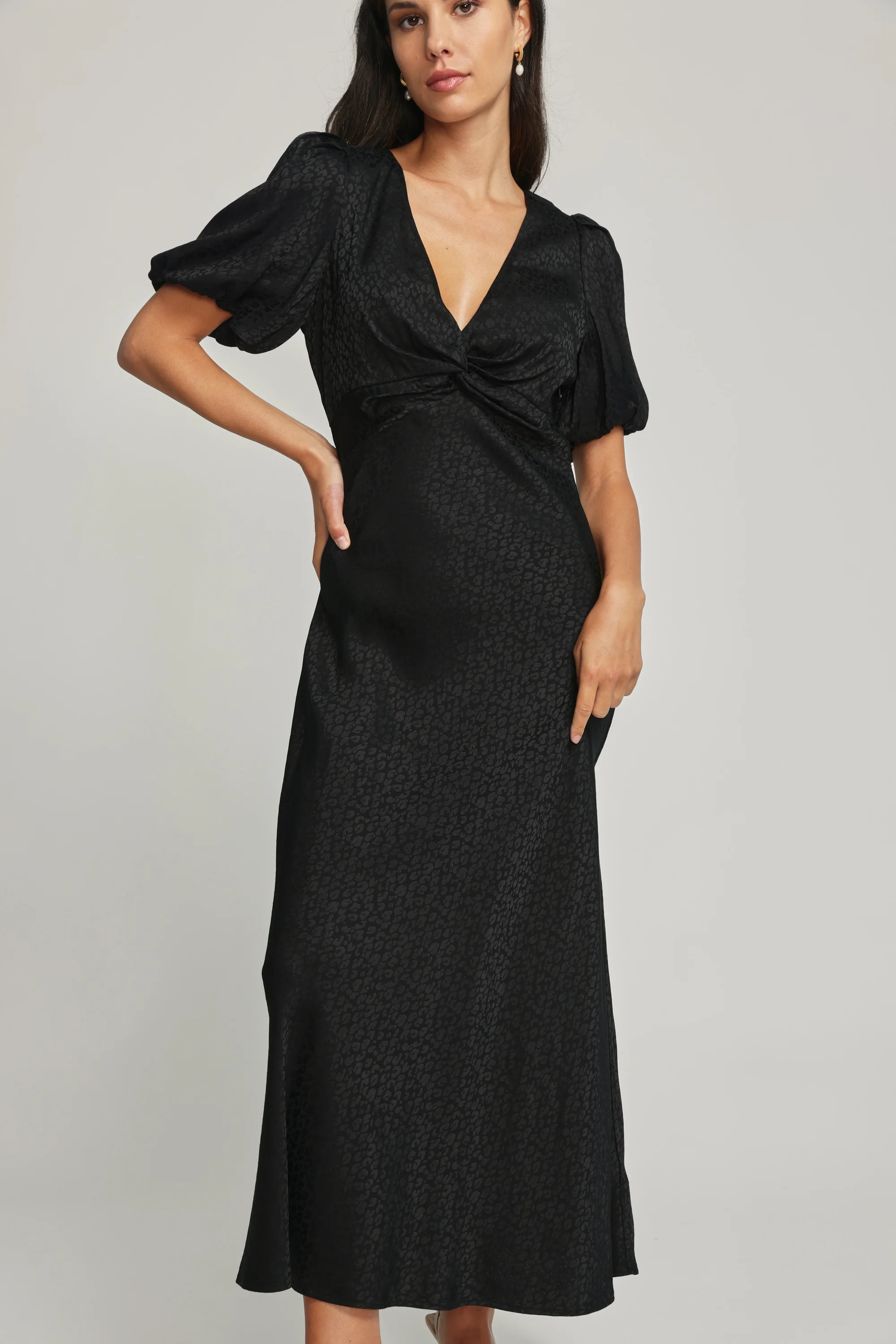 Naomi Twist Detail Dress - Image 3