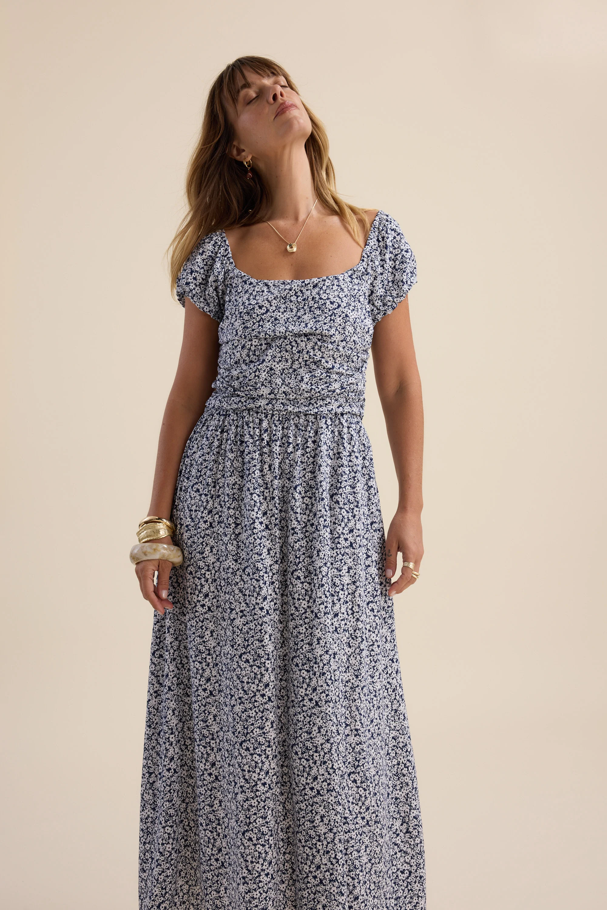 Natalia Cap Sleeve Dress - Image 4
