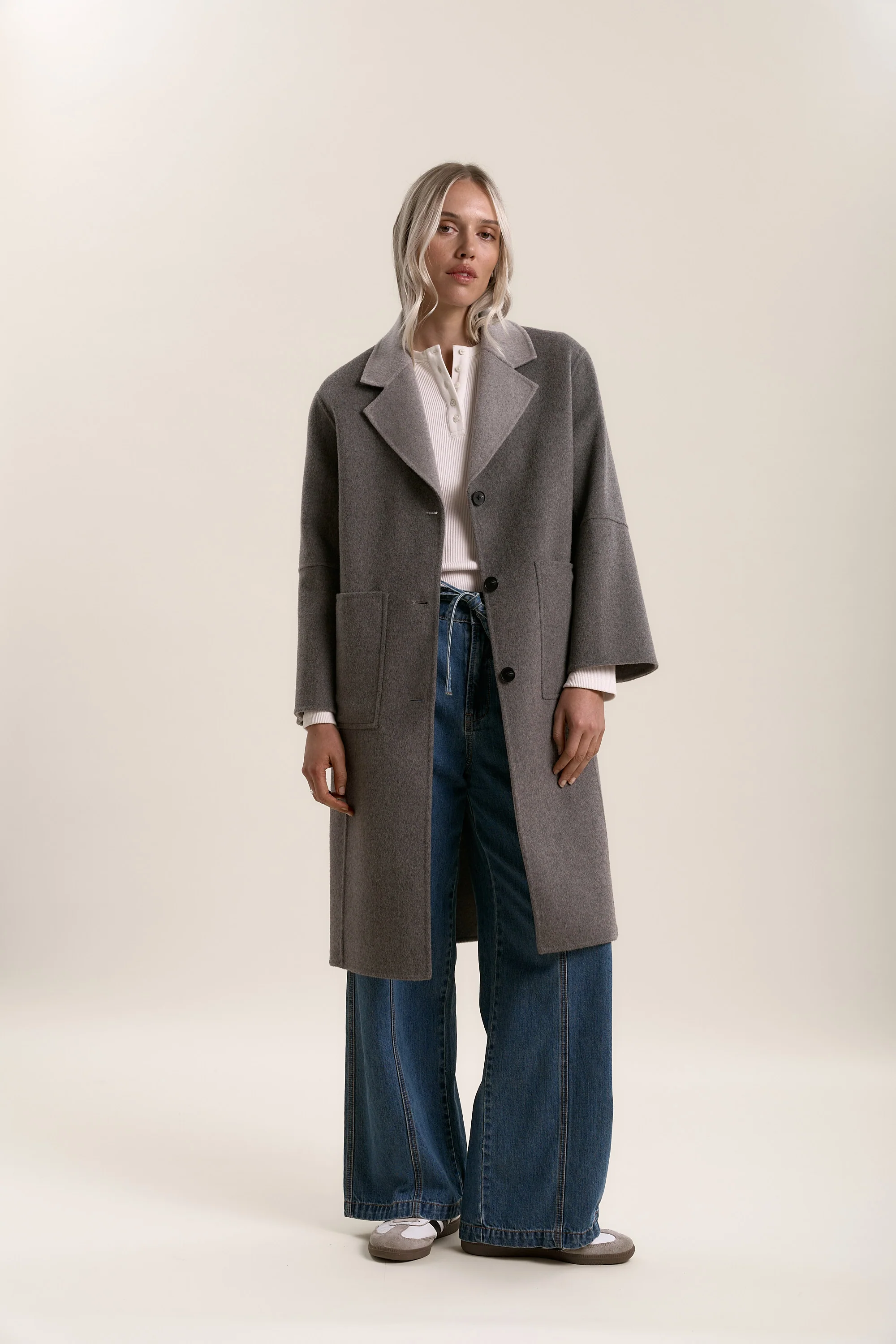 Nellie Reversible Wool Blend Coat - Image 5