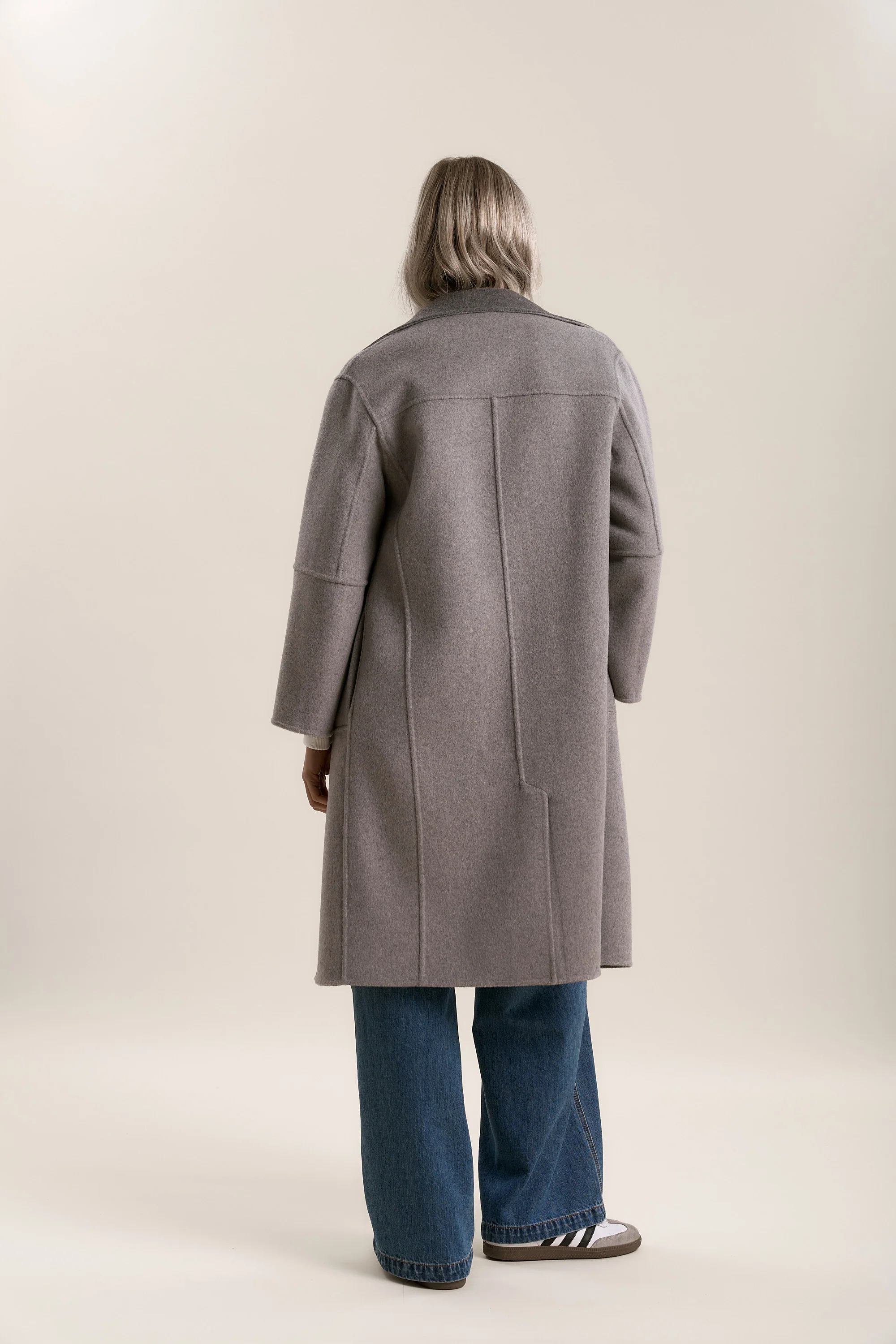 Nellie Reversible Wool Blend Coat - Image 6