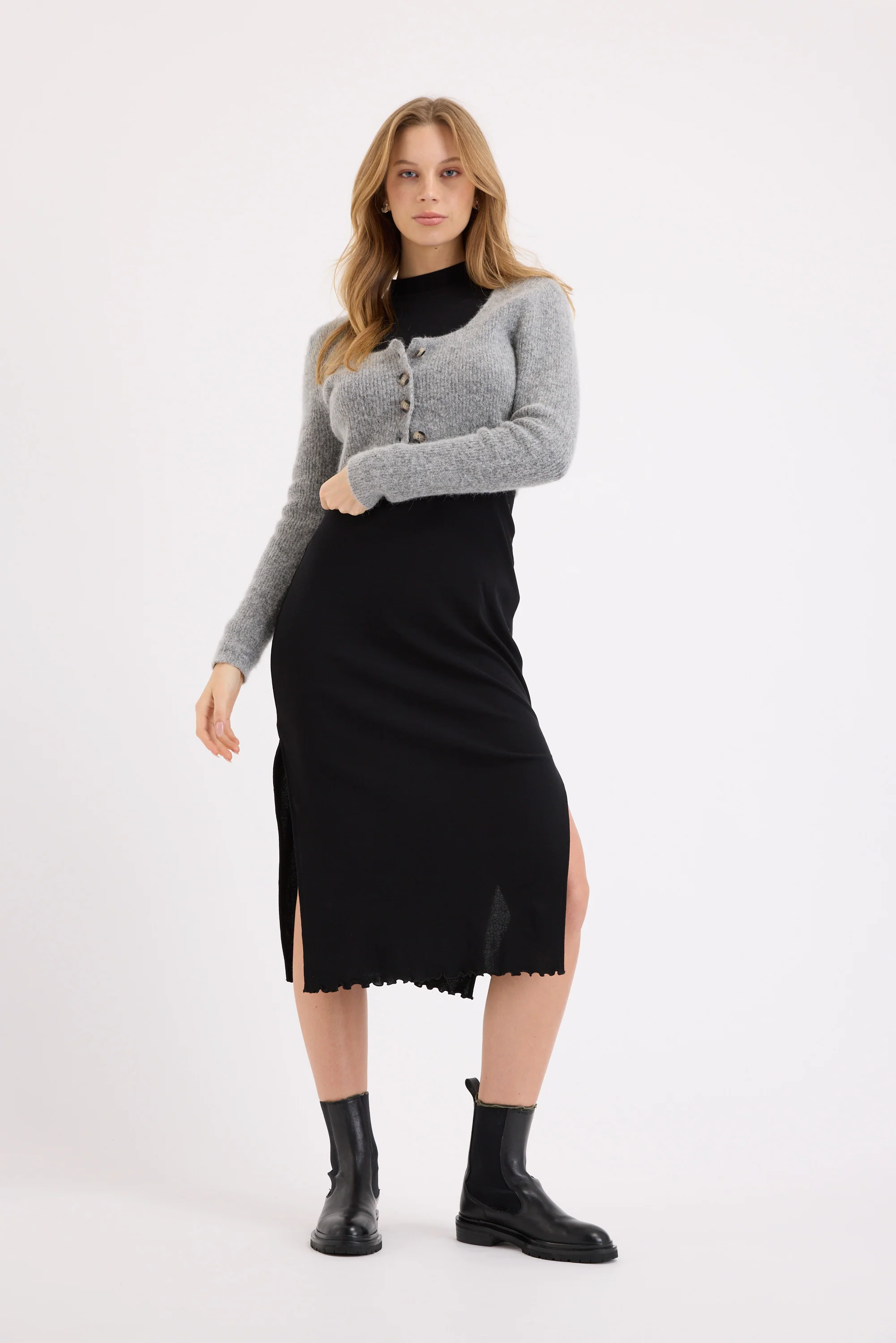 Nichole High Neck Layering Dress - Image 4