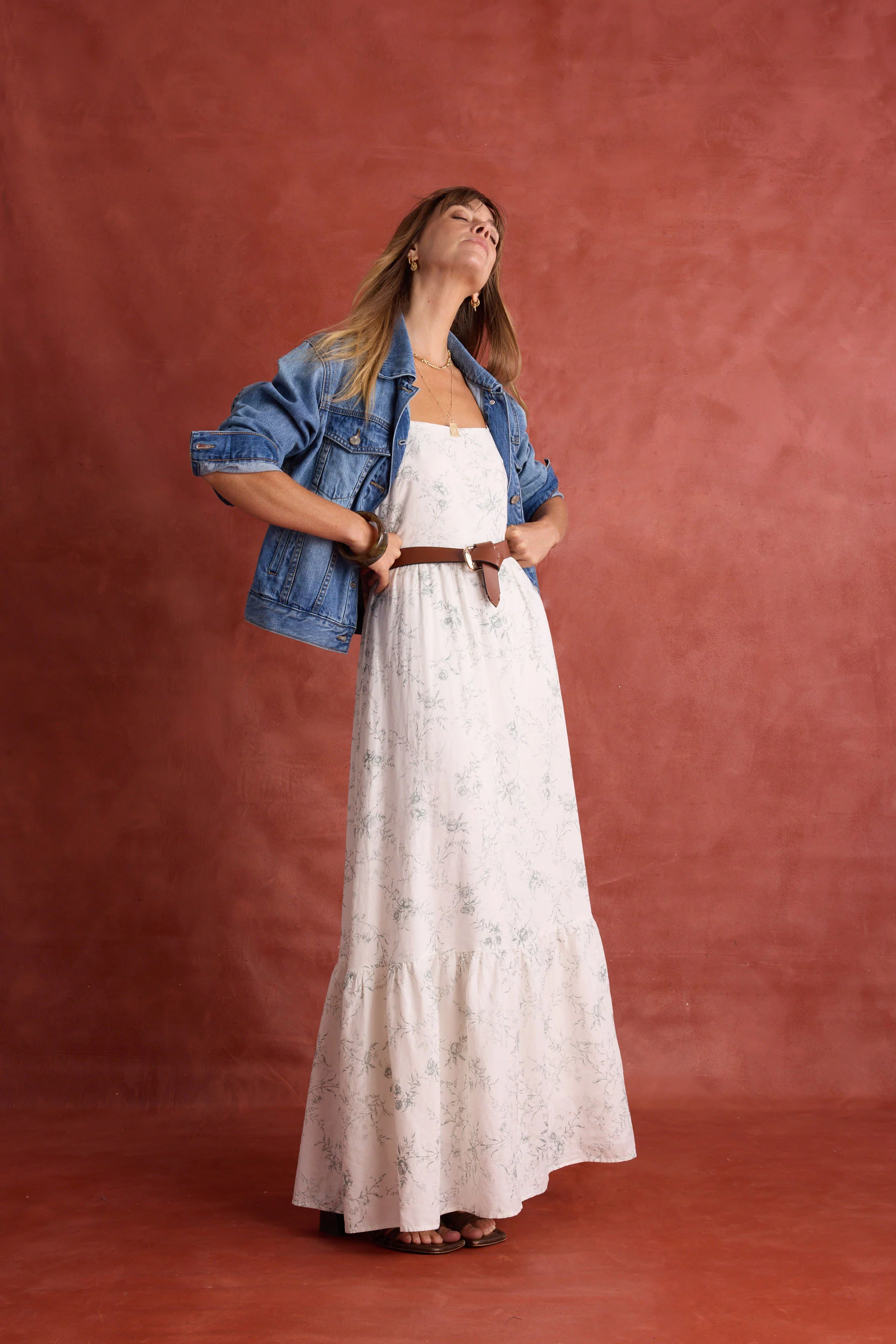 Noa Frill Sleeve Dress - Image 5