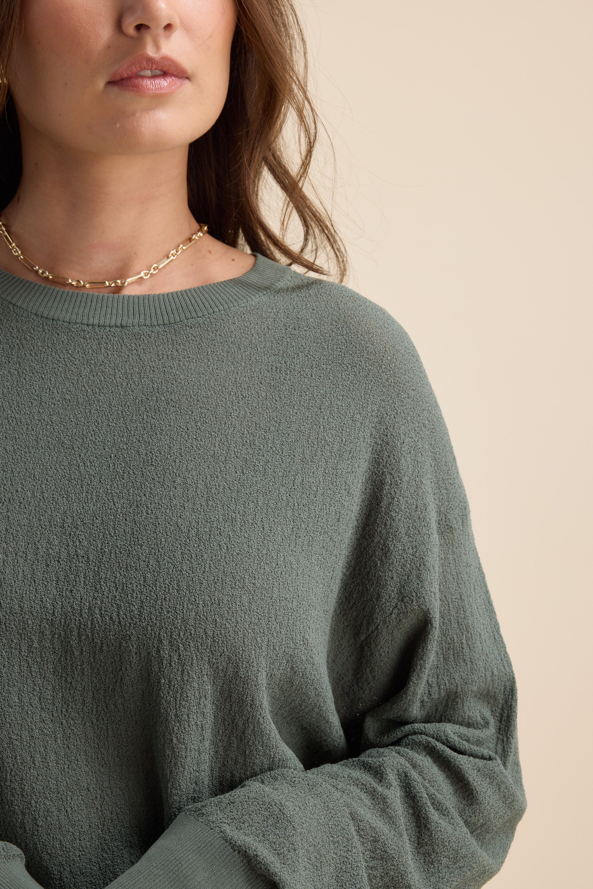 Oliver Textured Fine Knit Sweater - Image 5
