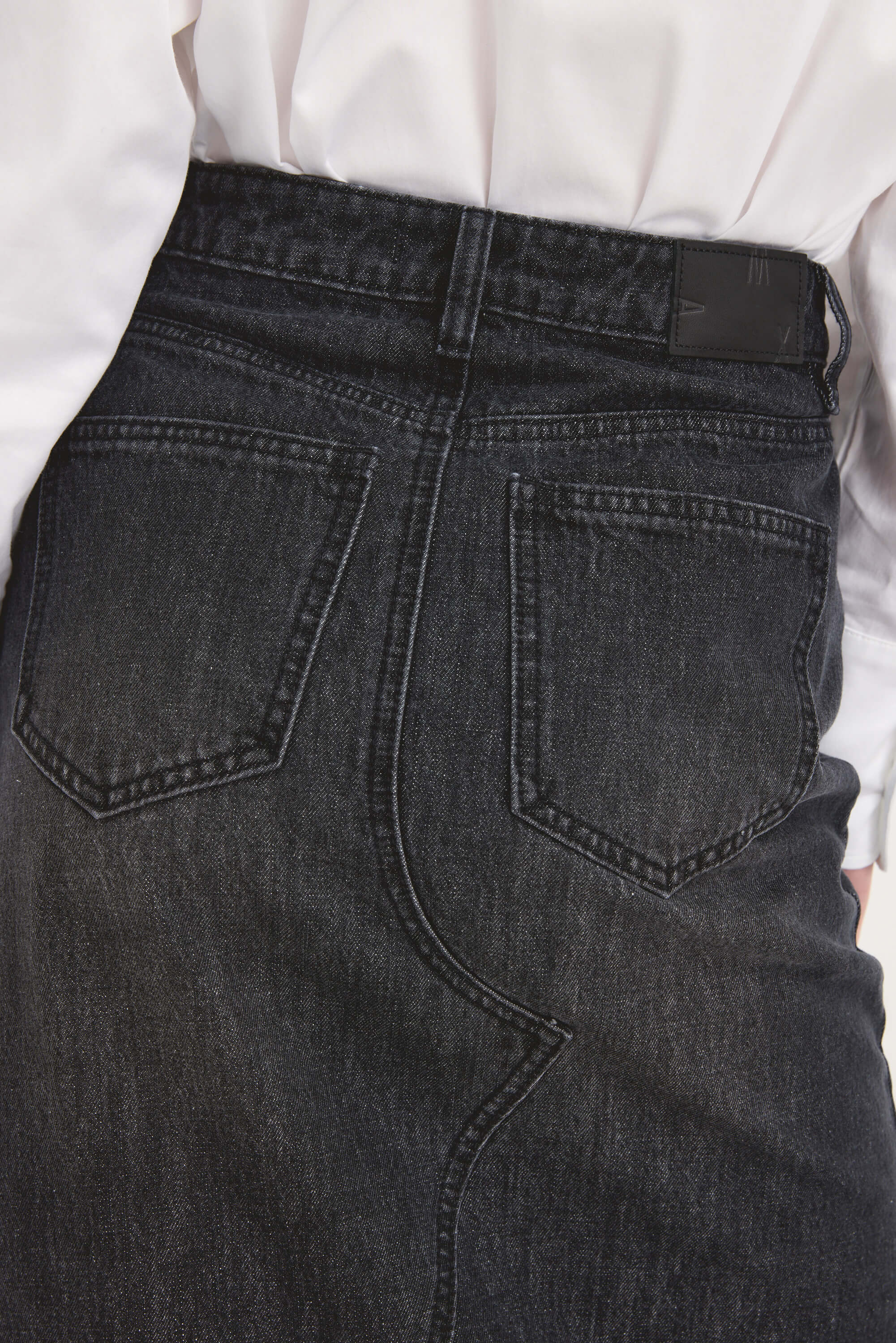 Paris Maxi Denim Skirt - Image 4