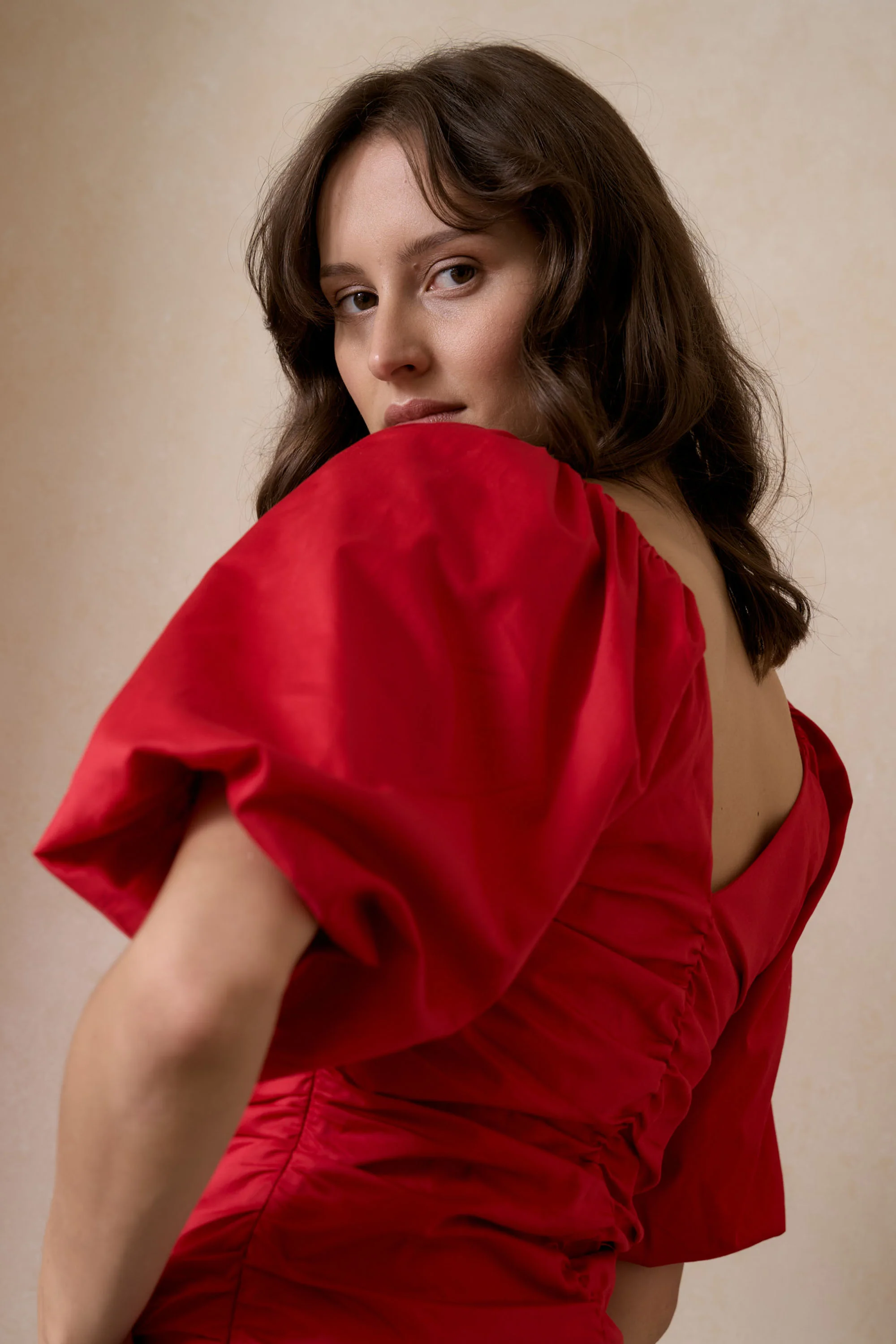 Petal Puff Detail Blouse - Image 5