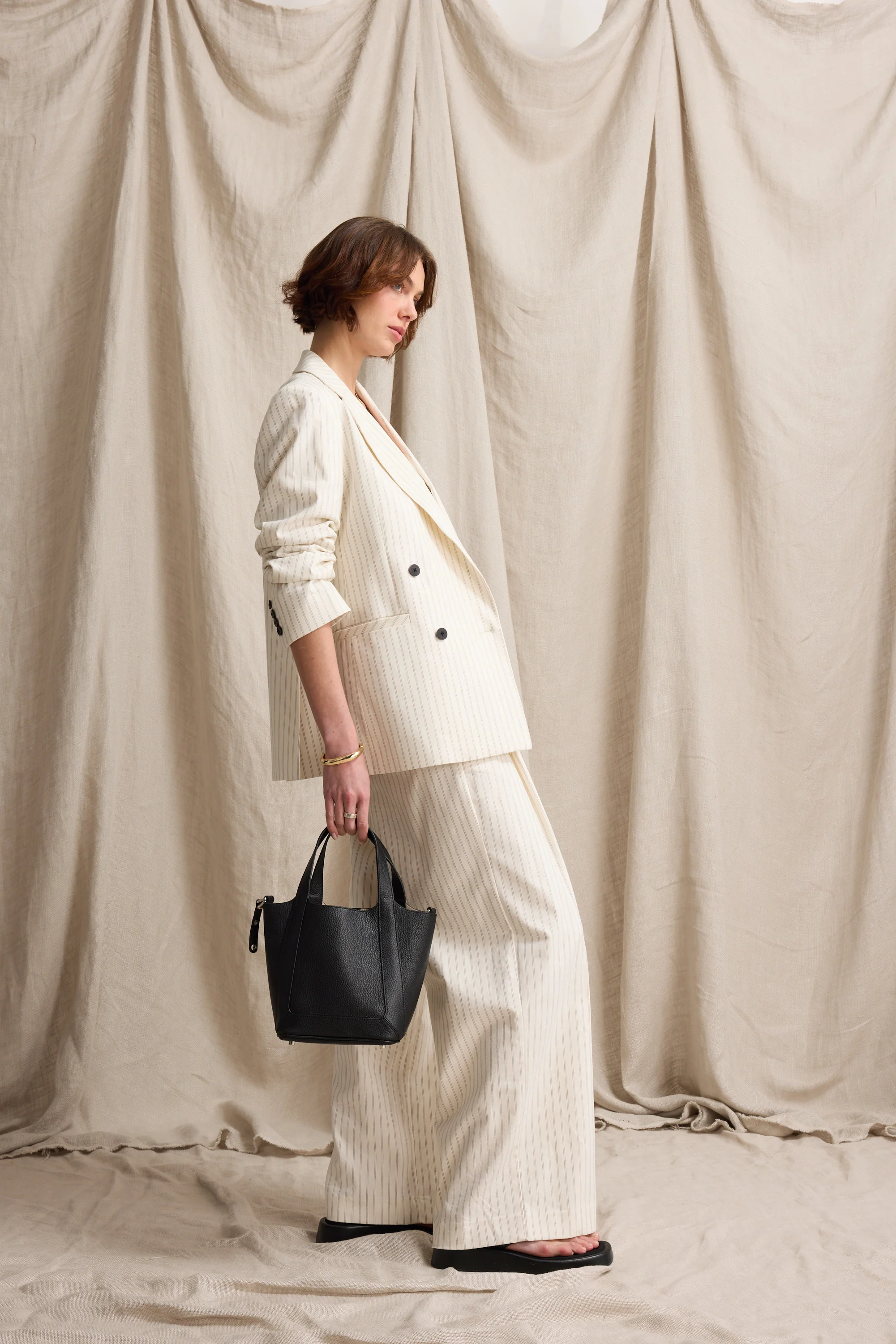 Piper Linen Blend Blazer - Image 4