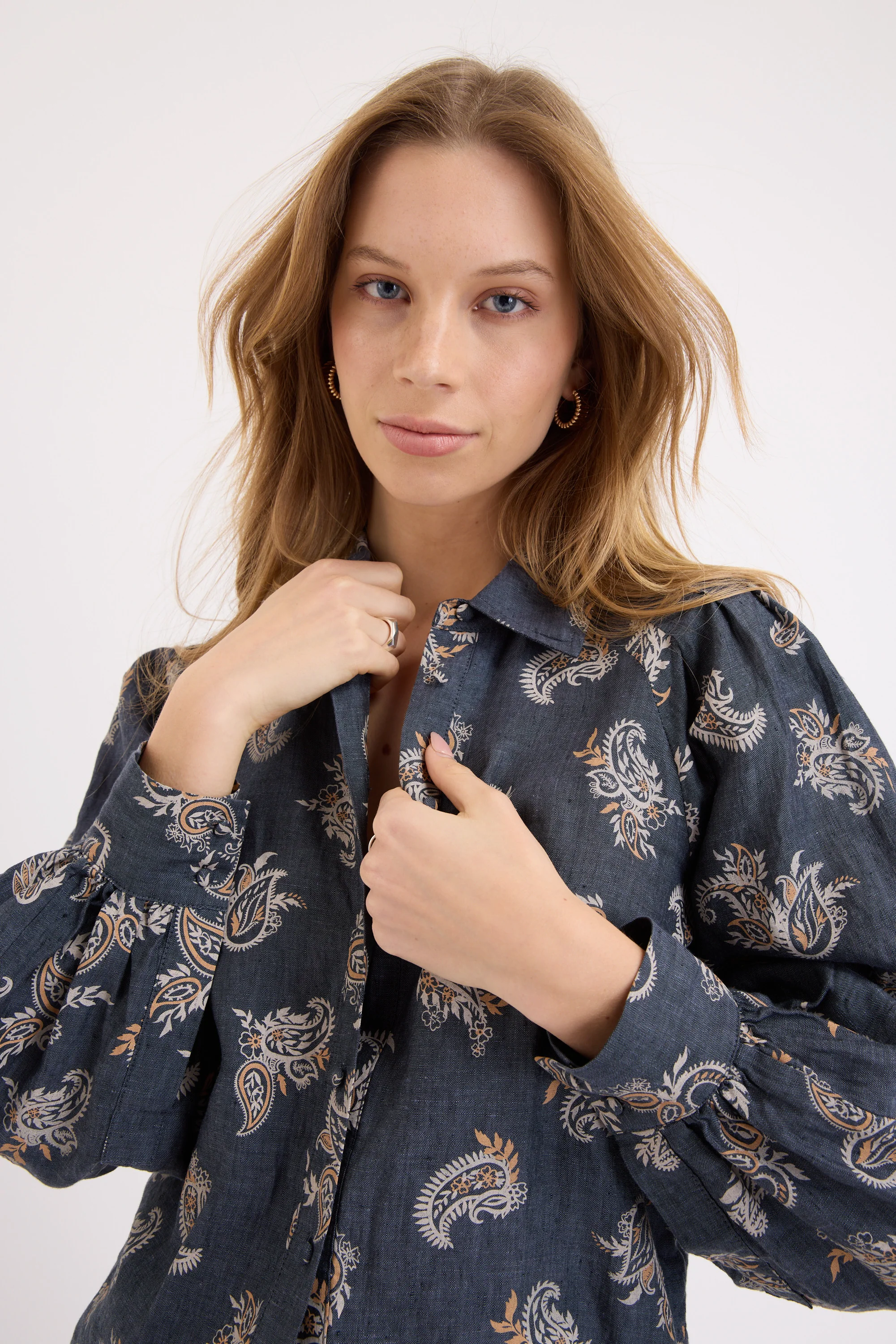 Pippa Blouson Sleeve Blouse - Image 3