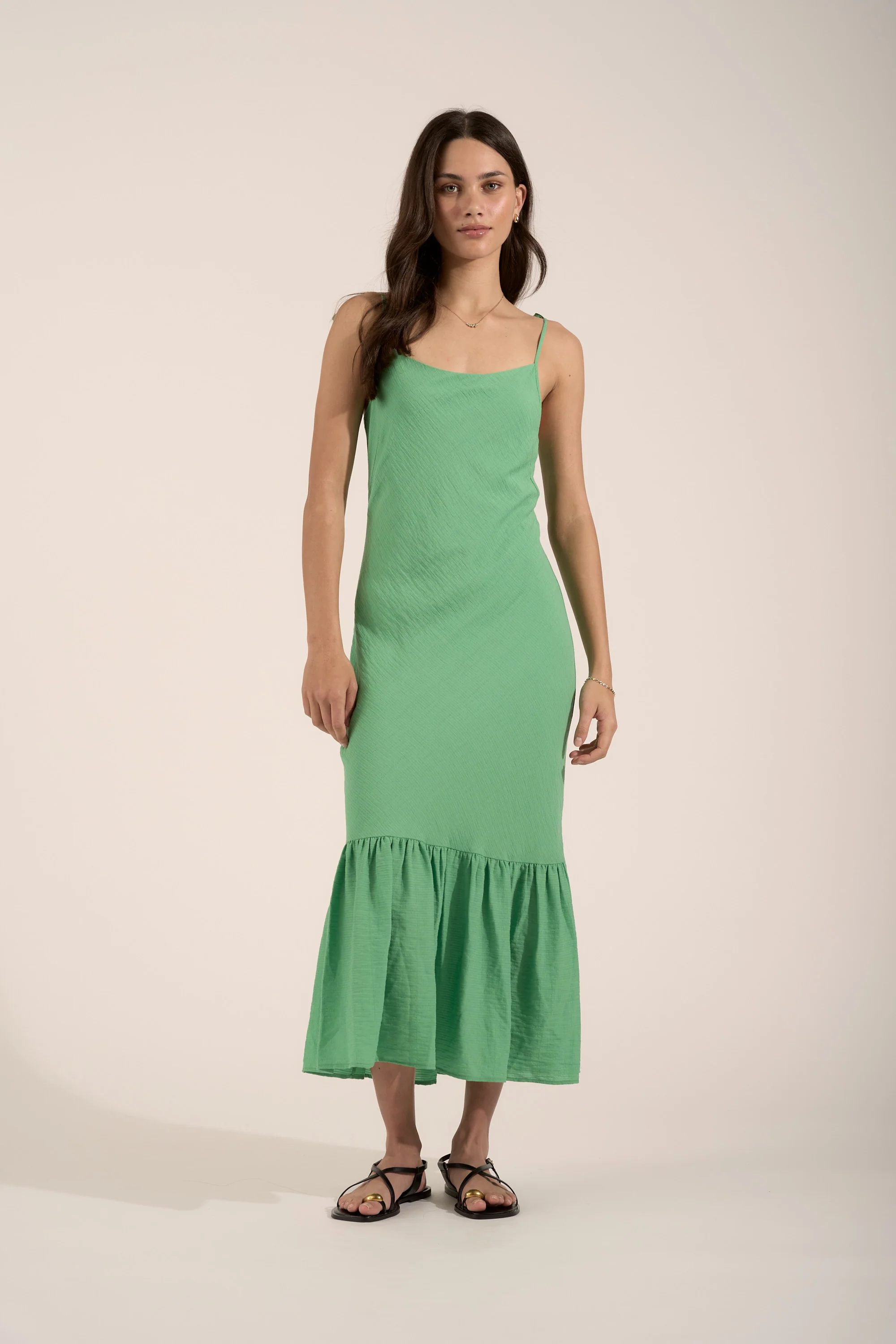Polly Frill Hem Dress - Image 3