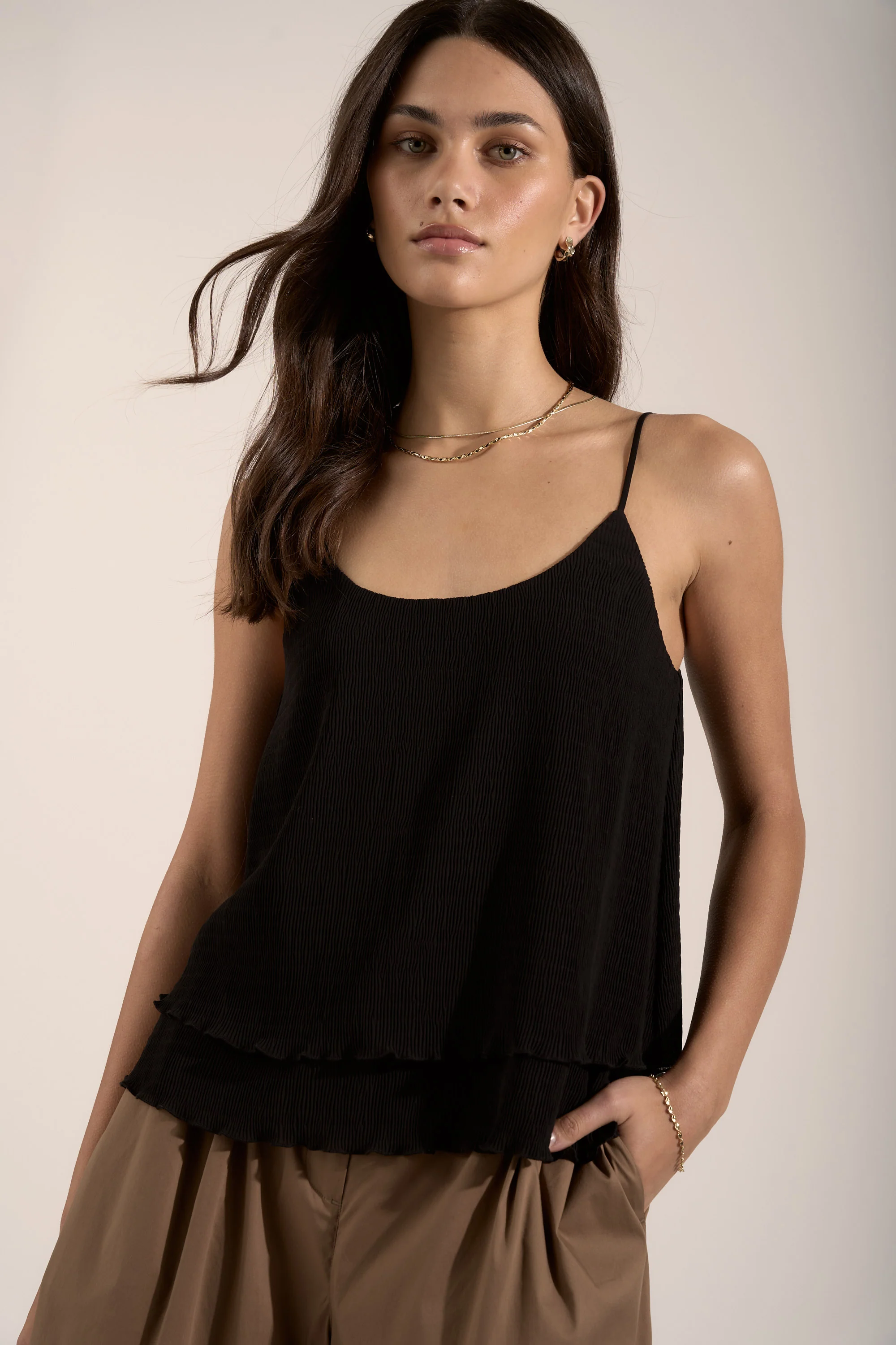Polly Pleat Detail Top - Image 5