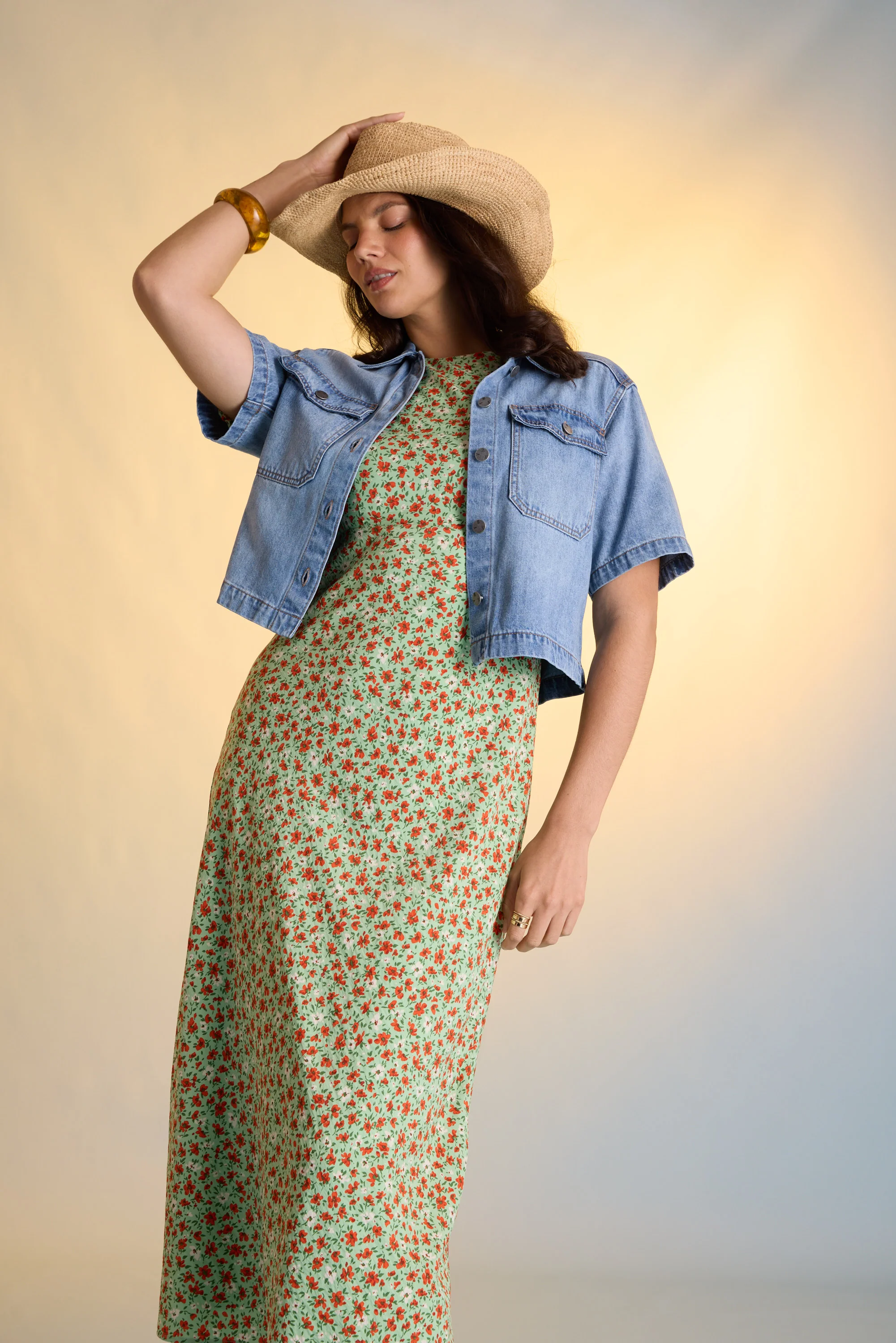 Poppy Short Sleeved Dress - Image 4